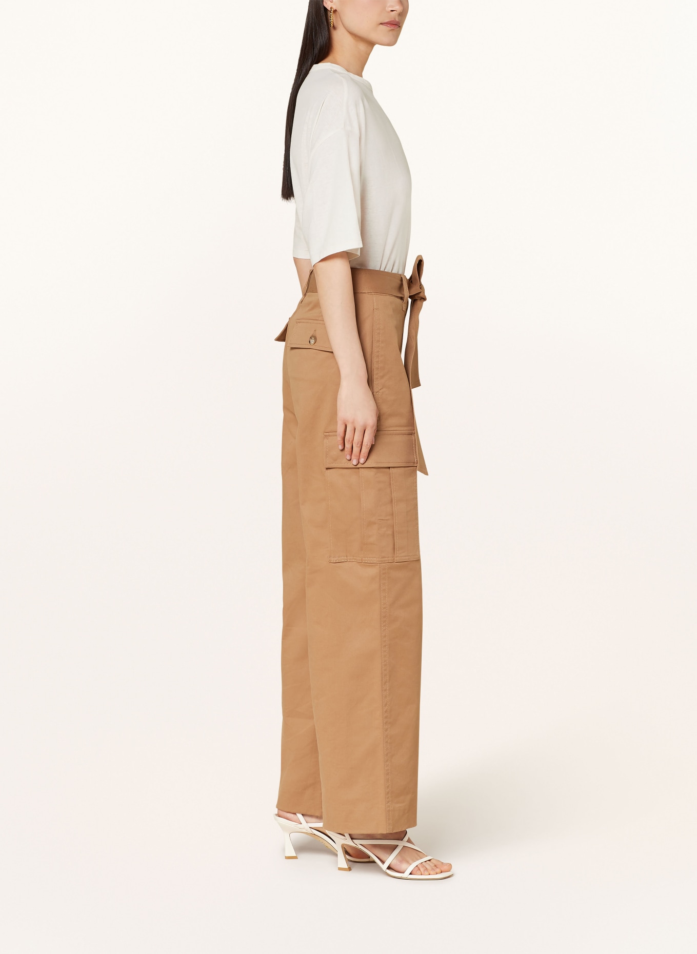 REISS Cargo pants MALIA, Color: CAMEL (Image 4)