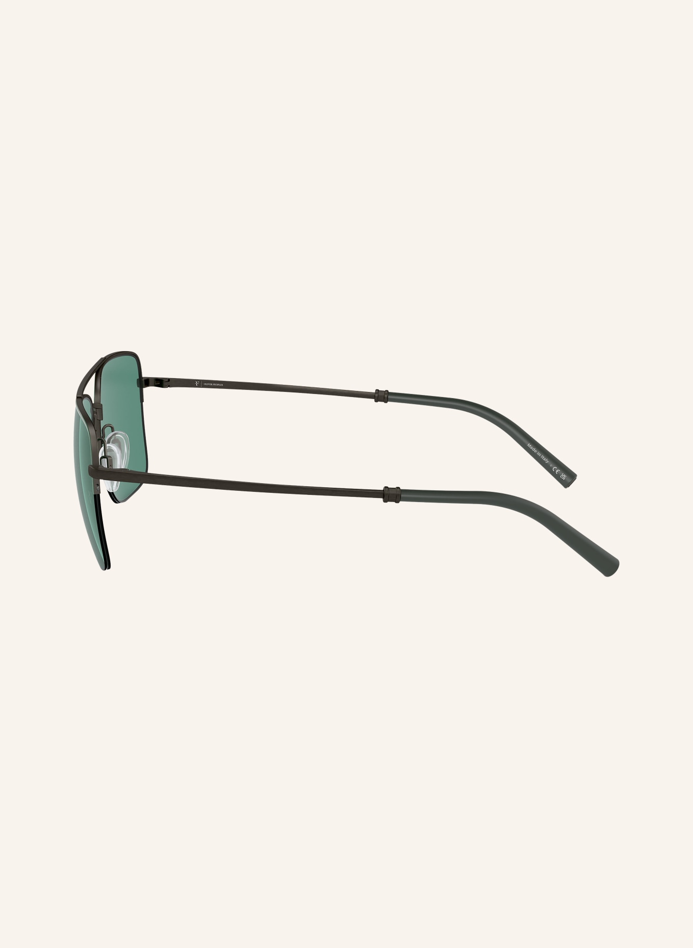 OLIVER PEOPLES Sunglasses OV1343S, Color: 533971 - GRAY/ GREEN (Image 3)