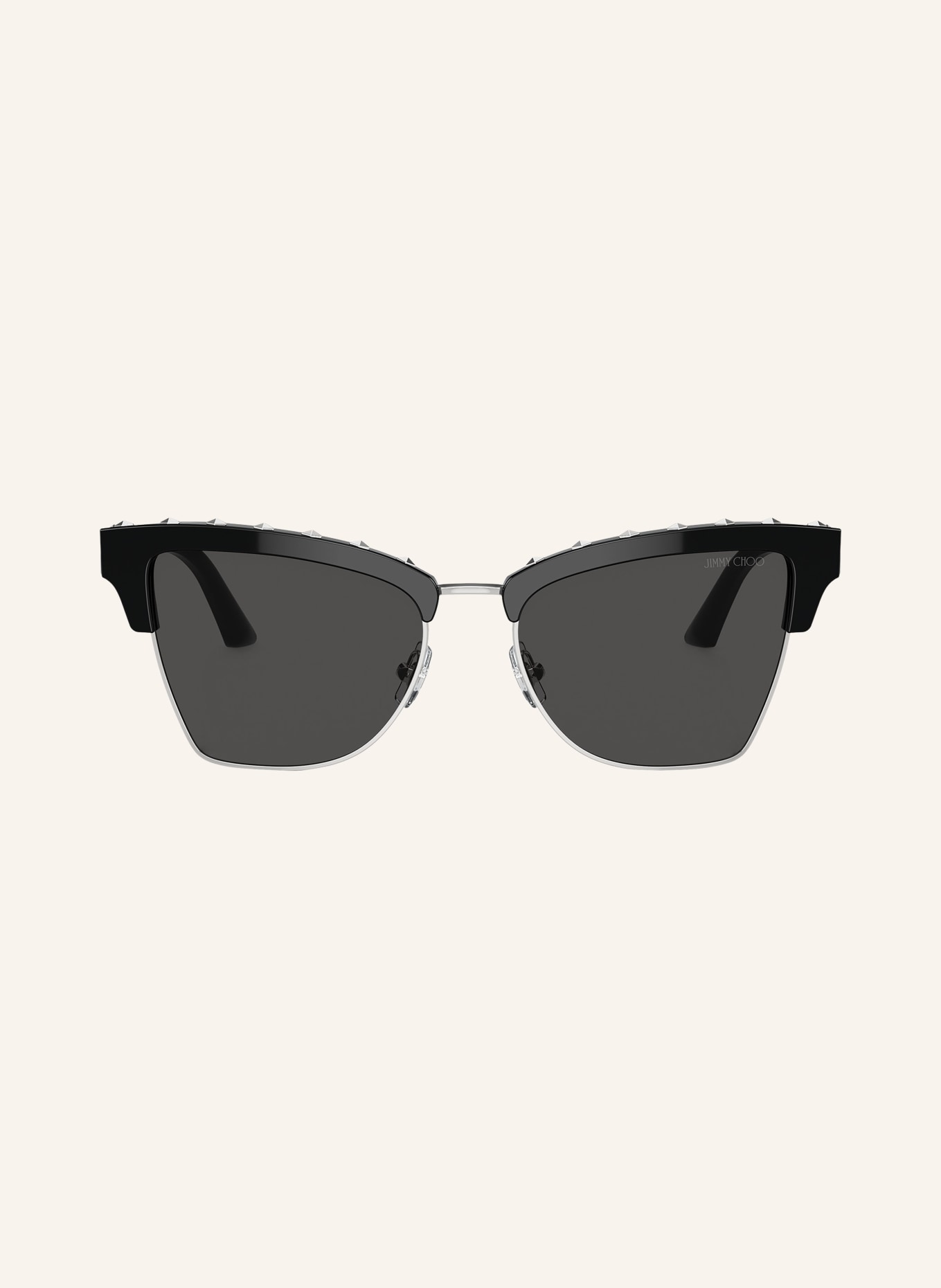 JIMMY CHOO Sunglasses JC5014, Color: 500087 - BLACK SILVER/ GRAY (Image 2)