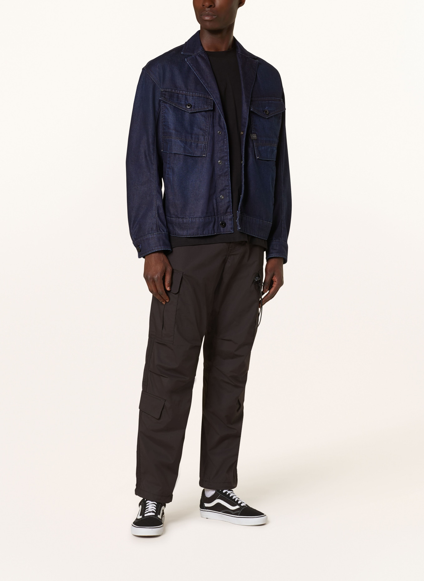 G-Star RAW Cargo pants regular fit, Color: BLACK (Image 2)