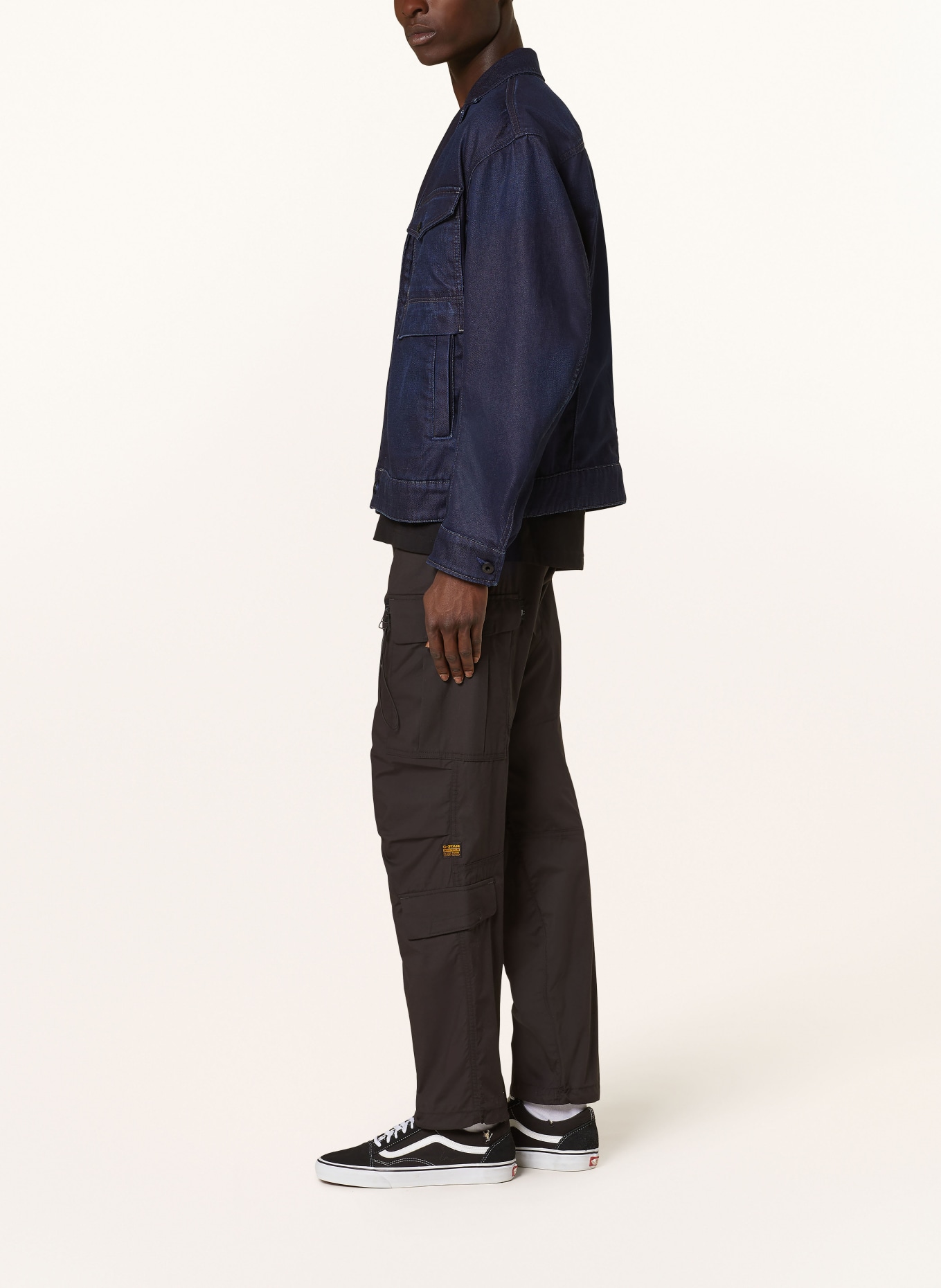 G-Star RAW Cargo pants regular fit, Color: BLACK (Image 4)