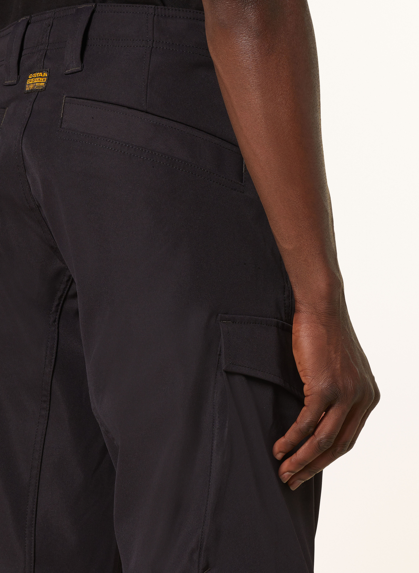 G-Star RAW Cargo pants regular fit, Color: BLACK (Image 6)