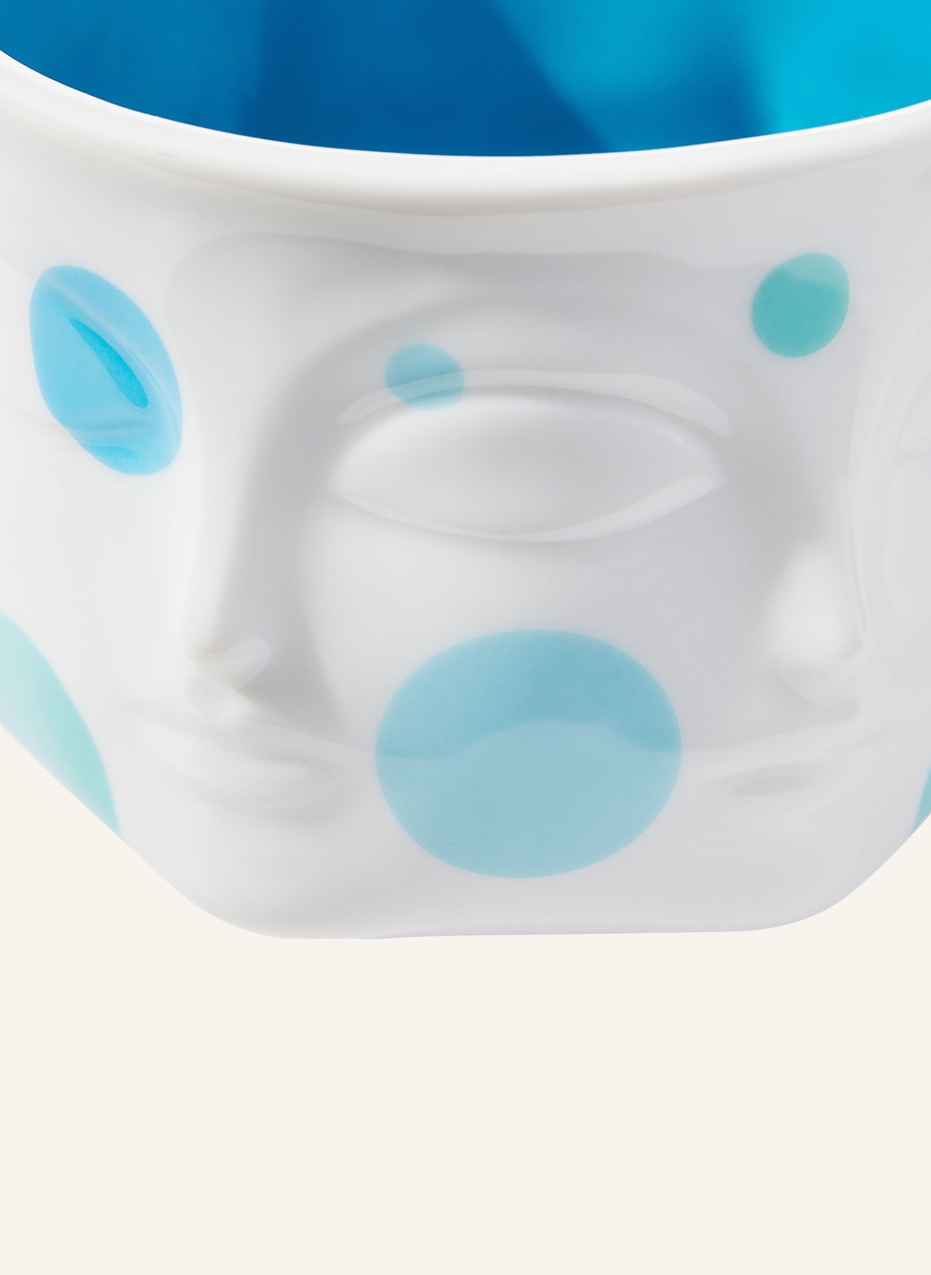 JONATHAN ADLER Bowl L'POP DORA MAAR, Color: WHITE/ LIGHT BLUE/ MINT (Image 2)