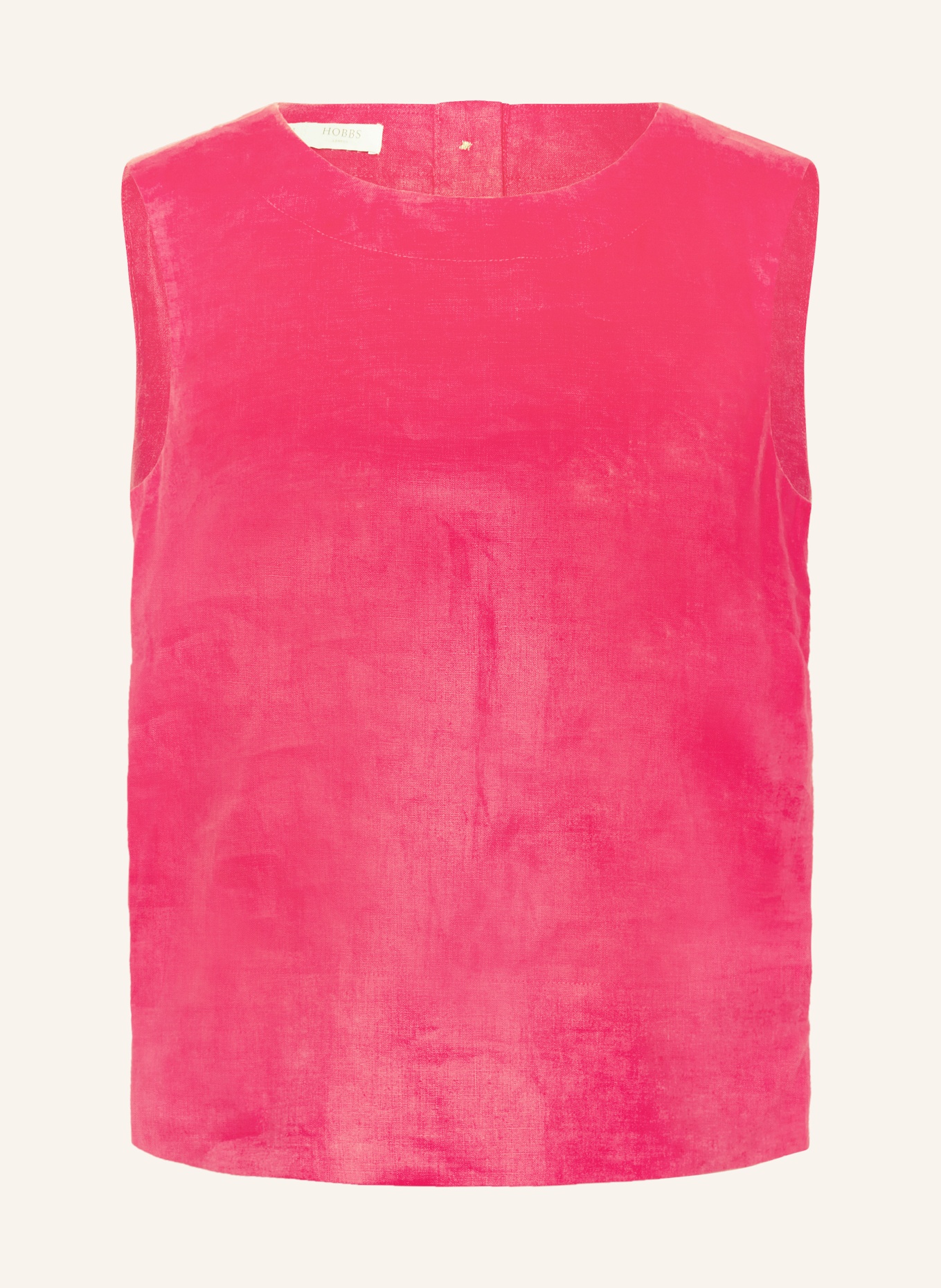 HOBBS Blouse top MALINDI in linen, Color: PINK (Image 1)