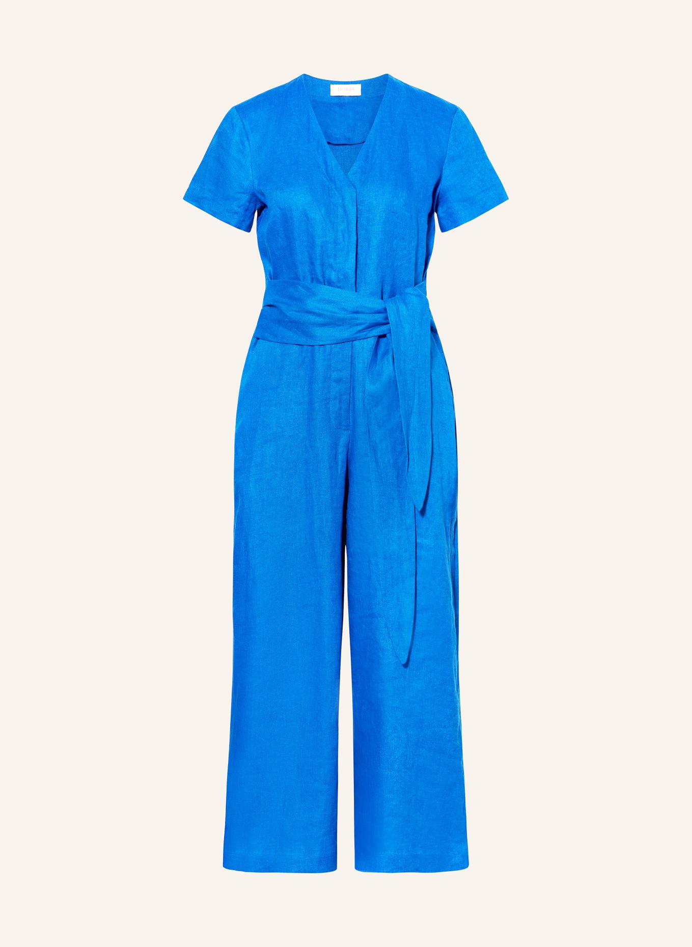 HOBBS Linen jumpsuit ALIYA, Color: BLUE (Image 1)