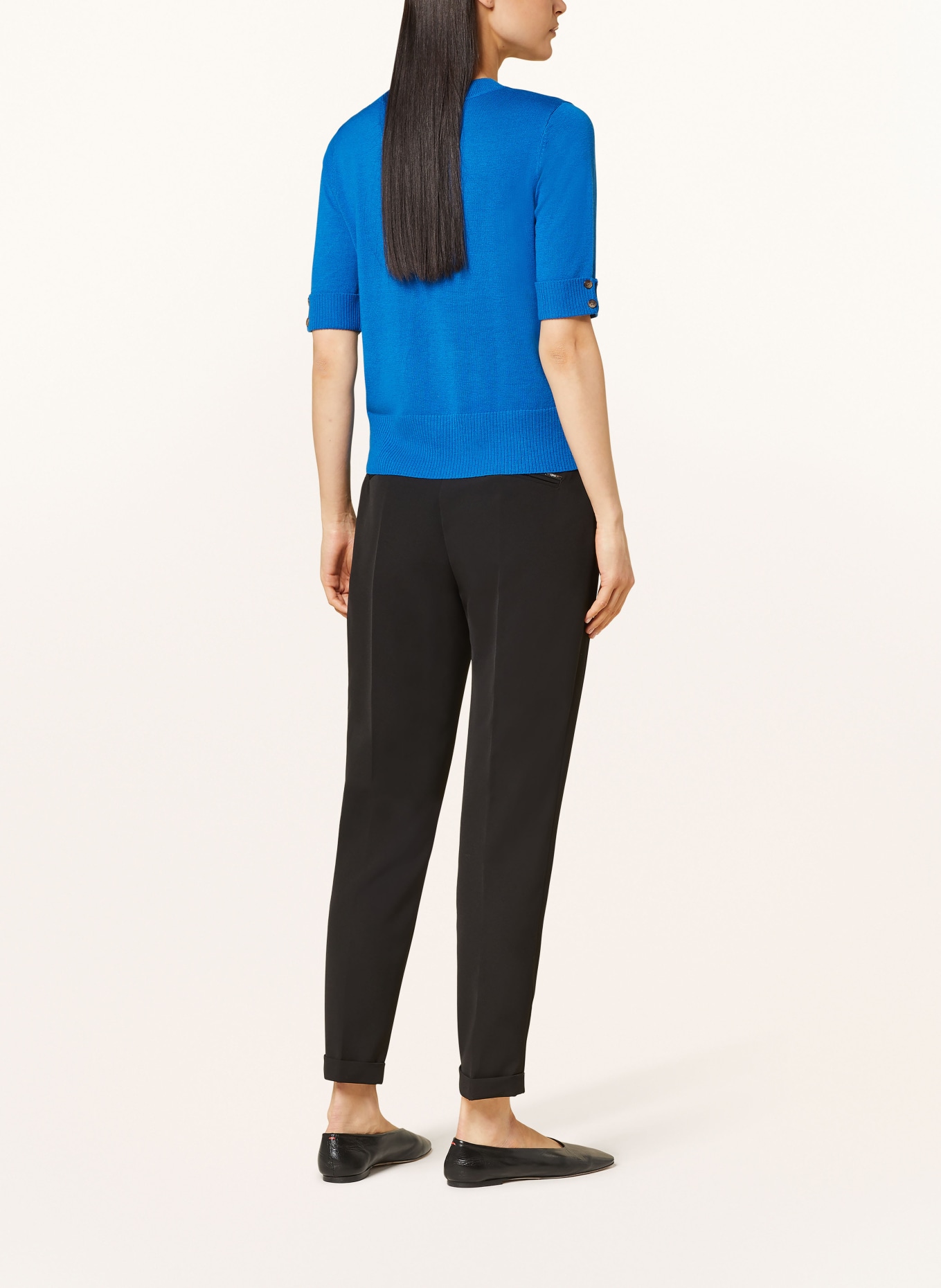 HOBBS Sweater LEANNE with 3/4 sleeves, Color: BLUE (Image 3)