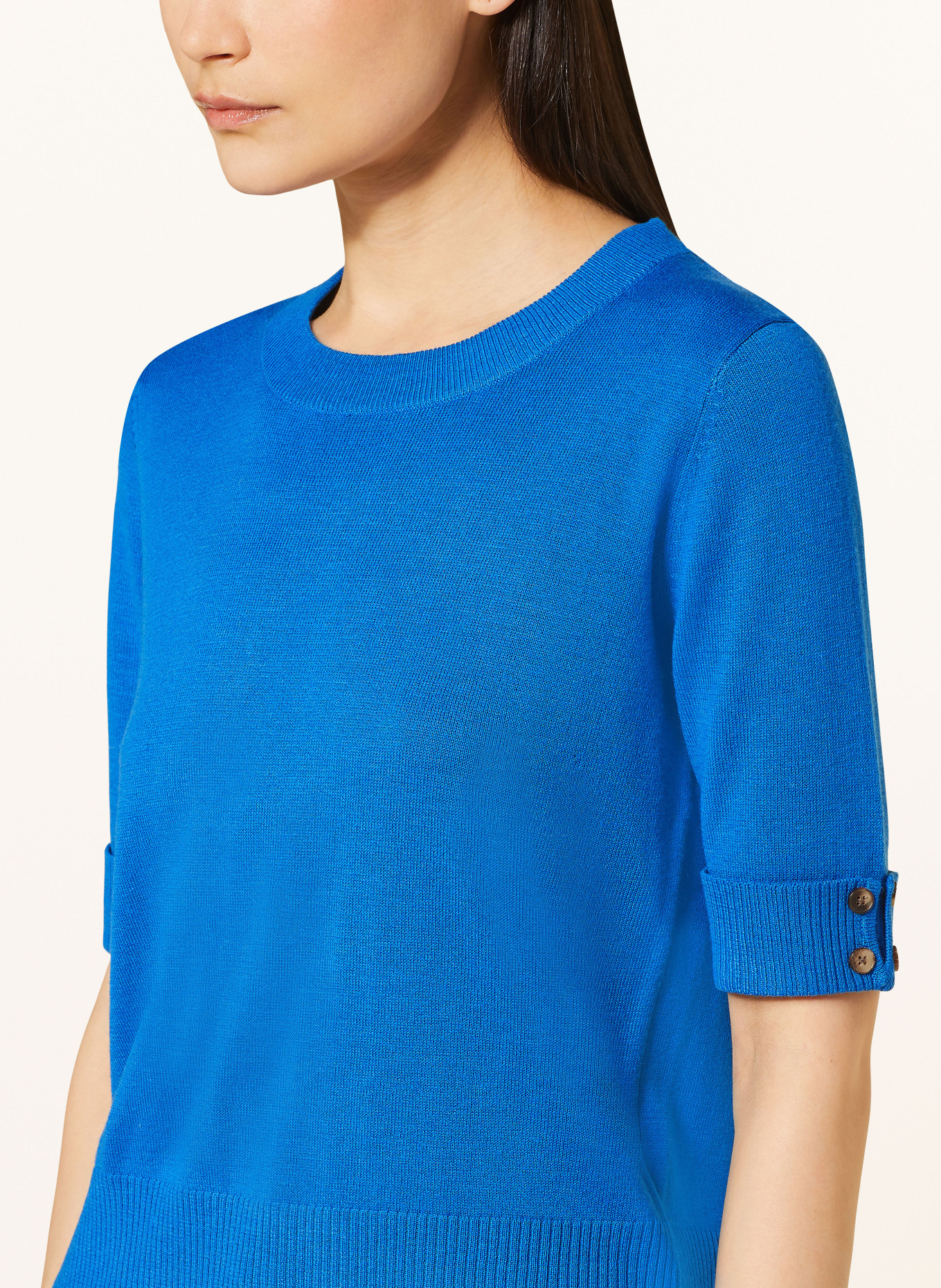 HOBBS Sweater LEANNE with 3/4 sleeves, Color: BLUE (Image 4)