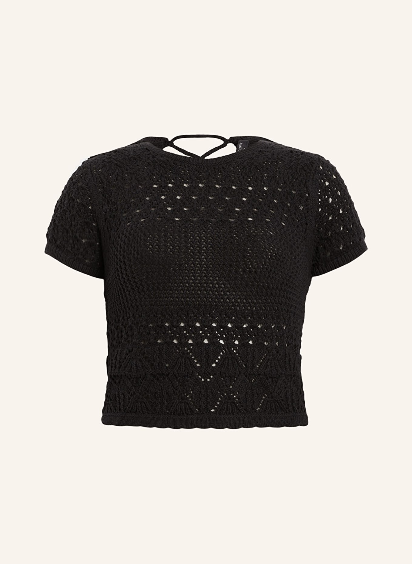 ALLSAINTS Knit shirt BRIAR, Color: BLACK (Image 1)