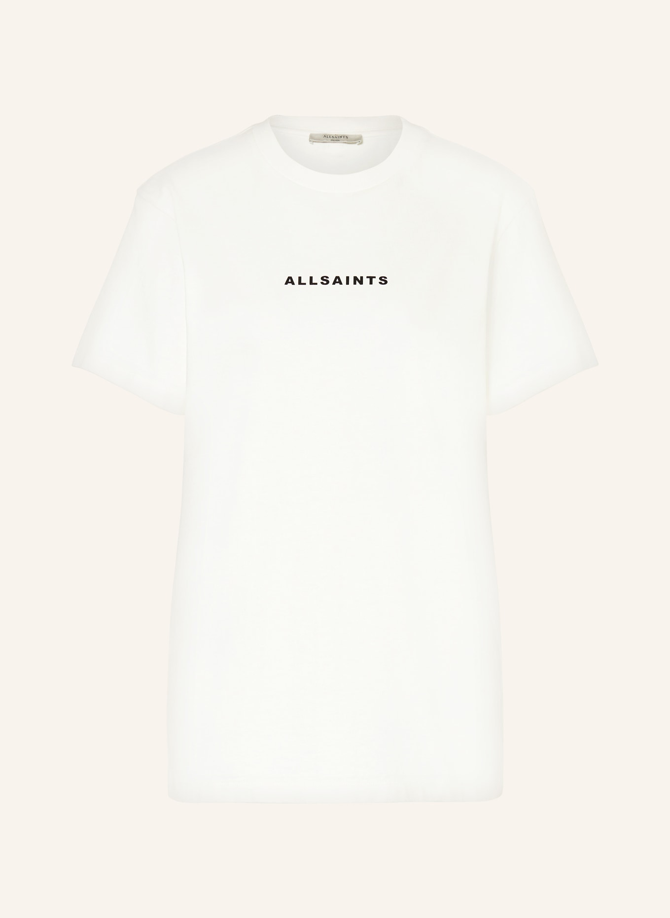 ALLSAINTS Oversized shirt TOUR BOYFRIEND, Color: WHITE/ BLACK (Image 1)