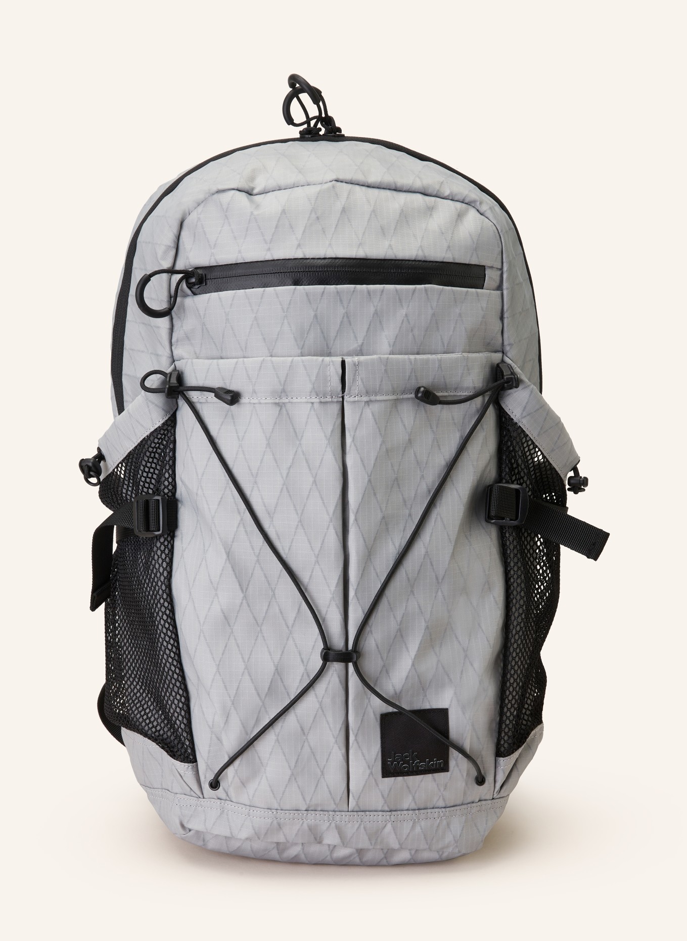 Jack Wolfskin Backpack WANDERMOOD PACK 20 l, Color: LIGHT GRAY/ BLACK (Image 1)