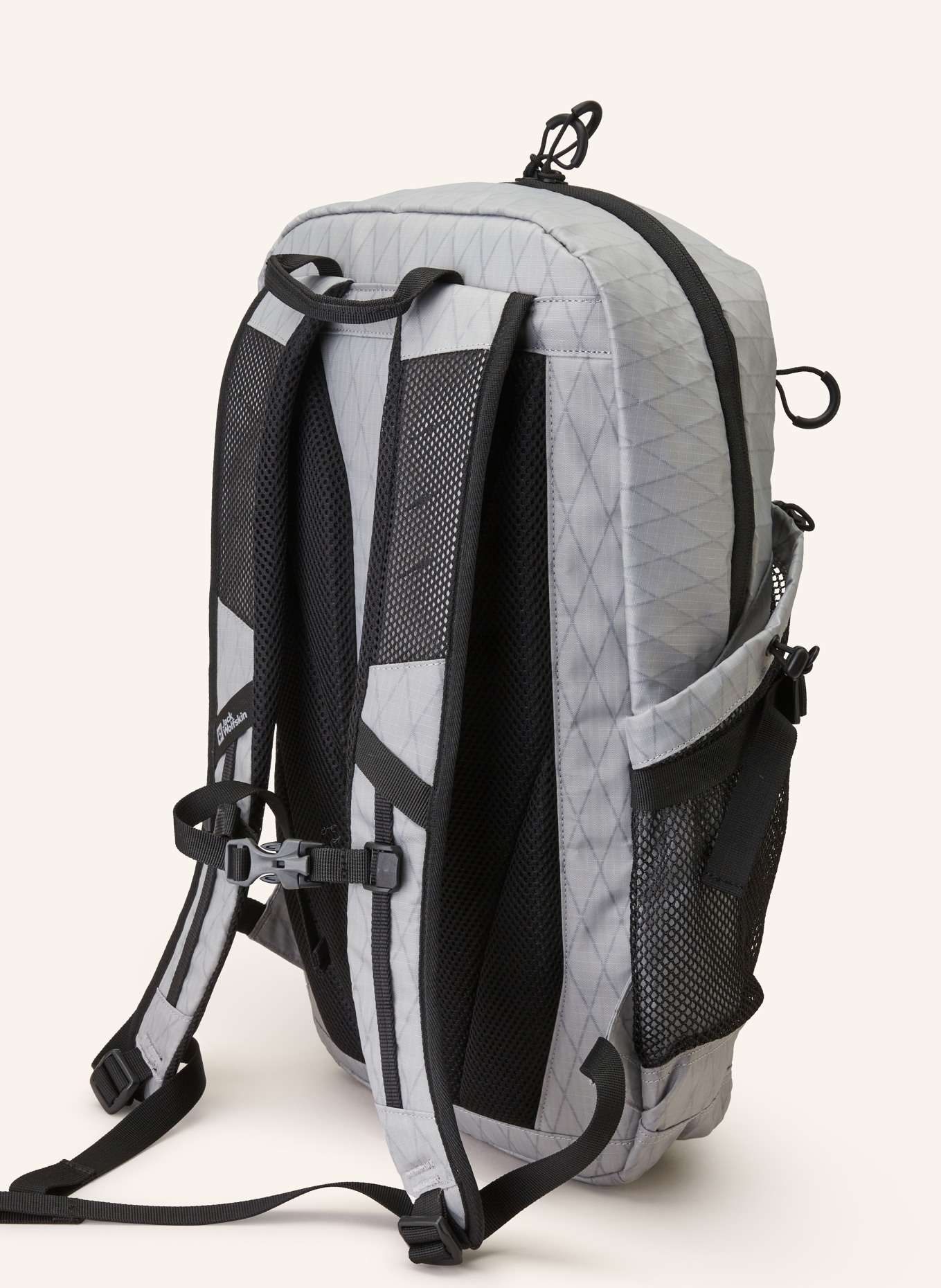 Jack Wolfskin Backpack WANDERMOOD PACK 20 l, Color: LIGHT GRAY/ BLACK (Image 2)