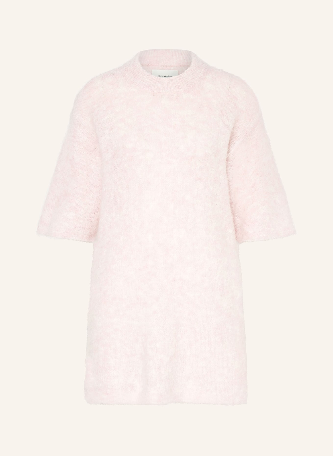 HOLZWEILER Knit shirt with alpaca, Color: PINK (Image 1)