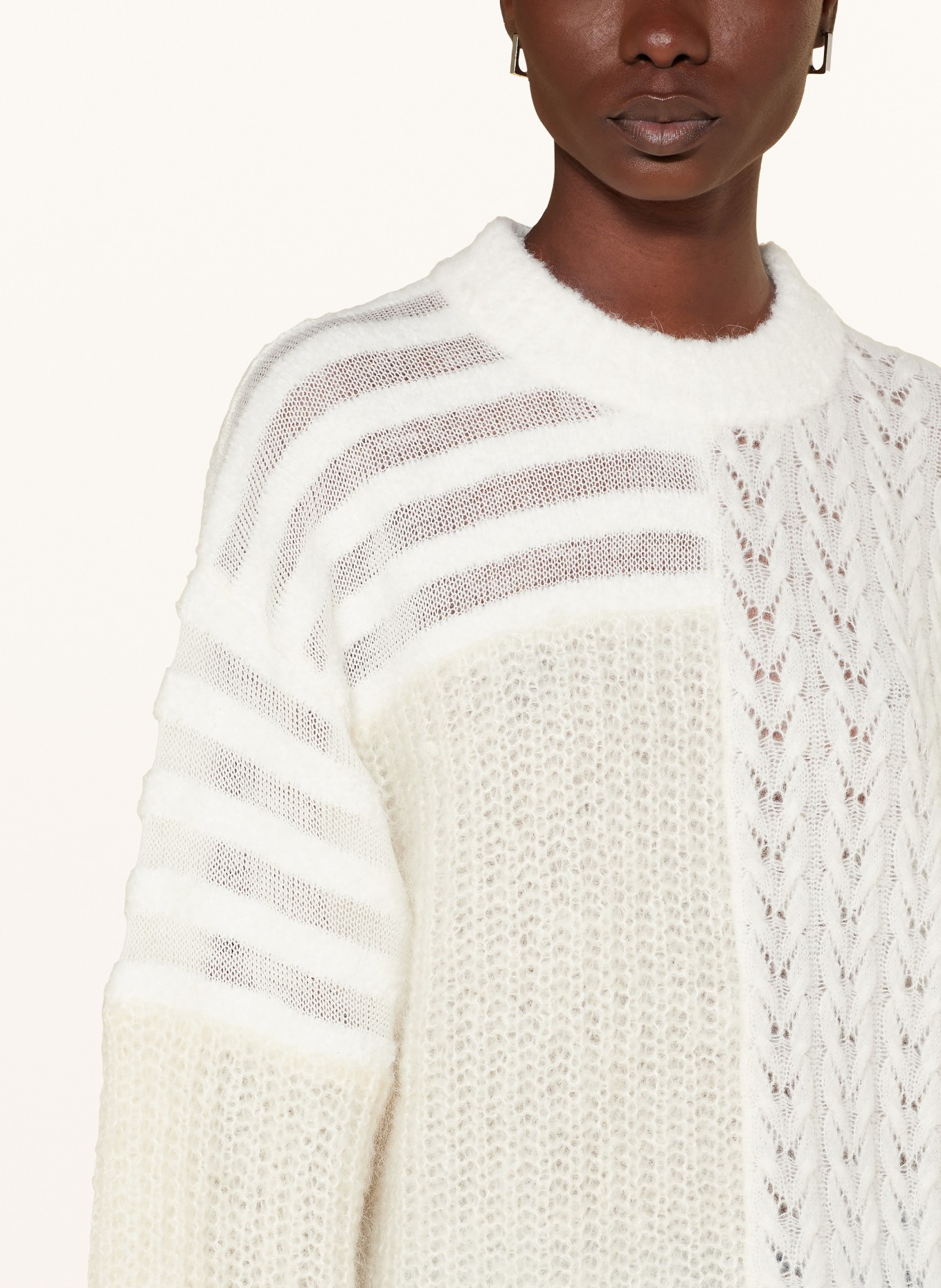 HOLZWEILER Sweater, Color: ECRU (Image 4)