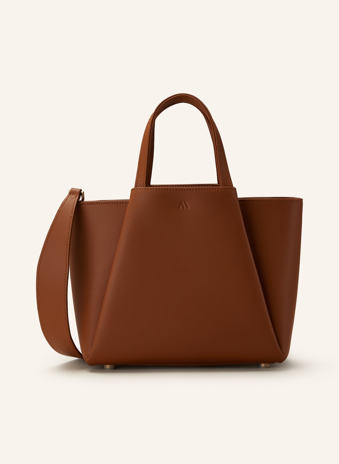 KAAI Handtasche PYRAMID MINI: COGNAC