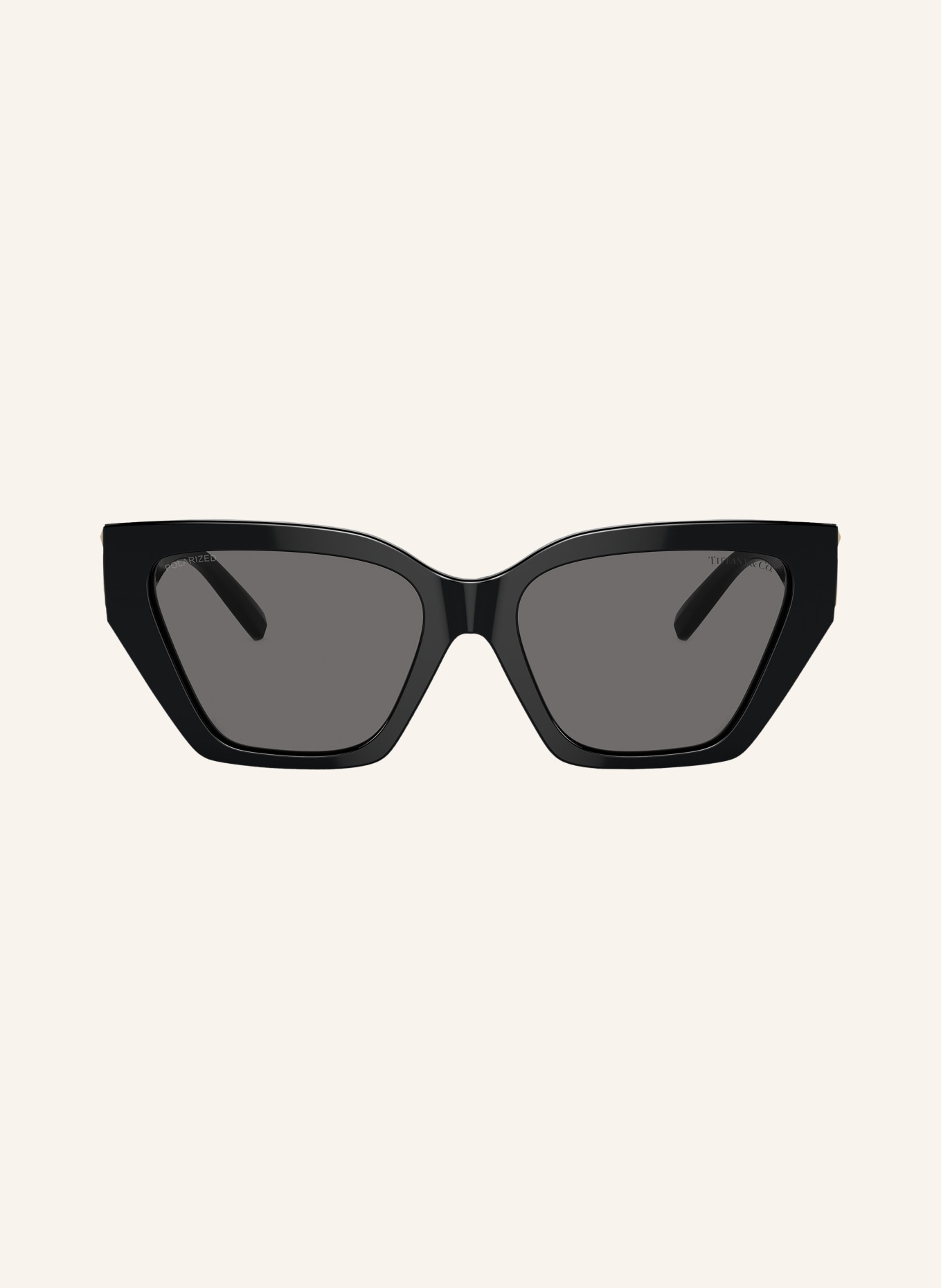 TIFFANY & Co. Sunglasses TF4218, Color: 800181 - BLACK/DARK GRAY POLARIZED (Image 2)