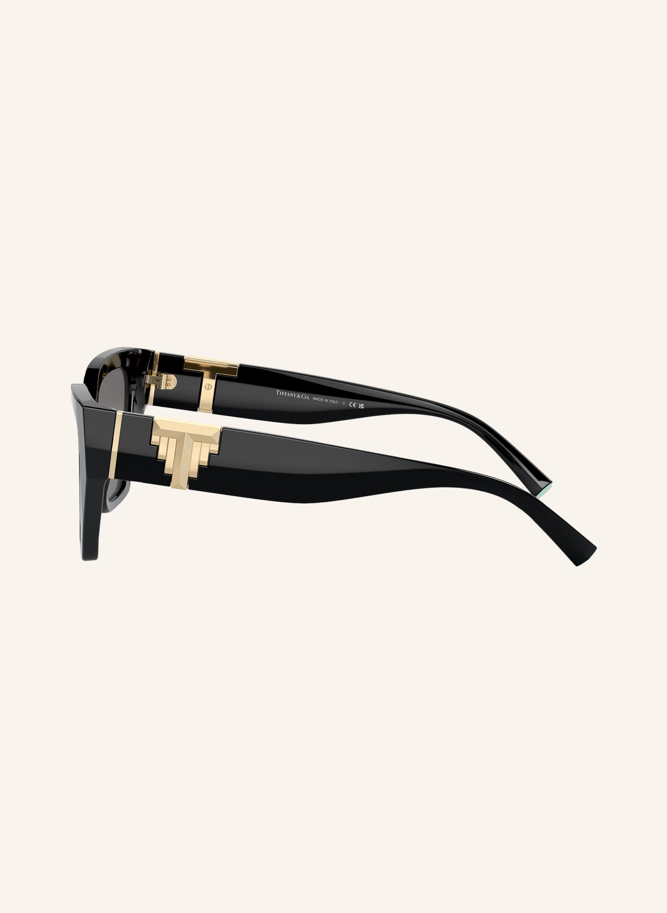 TIFFANY & Co. Sunglasses TF4218, Color: 800181 - BLACK/DARK GRAY POLARIZED (Image 3)