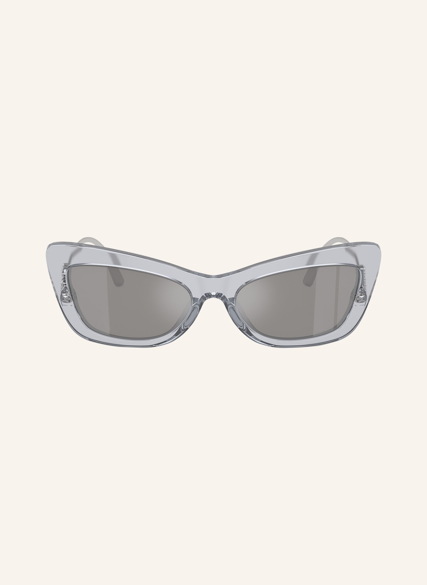 DOLCE & GABBANA Sonnenbrille DG4467B: 32916G - HELLGRAU/ GRAU VERSPIEGELT