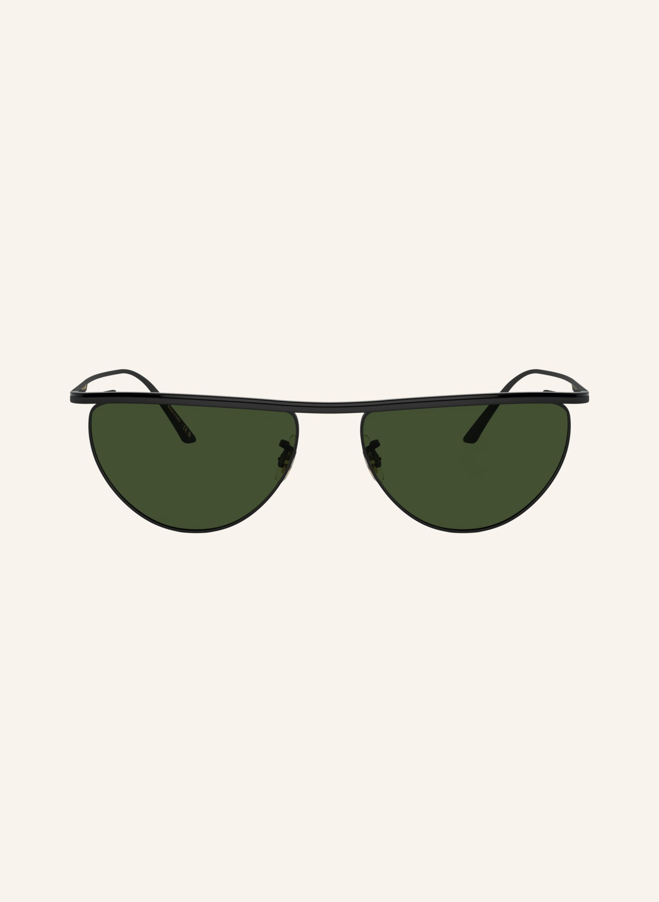 OLIVER PEOPLES Sunglasses OV1342S, Color: 506271 - BLACK/DARK GREEN (Image 2)