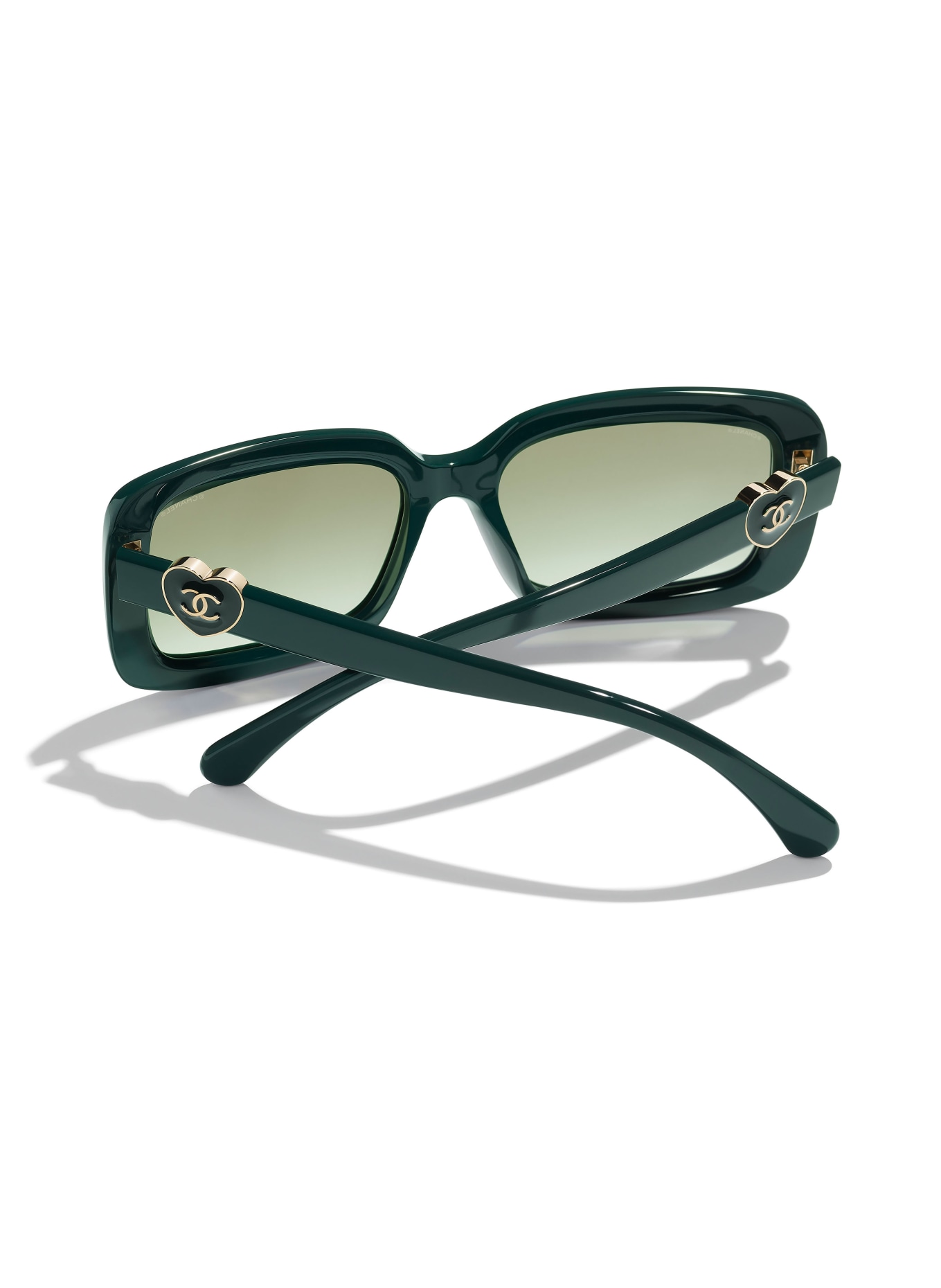 CHANEL Rectangular sunglasses, Color: 1459S3 - DARK GREEN/ GREEN GRADIENT (Image 4)
