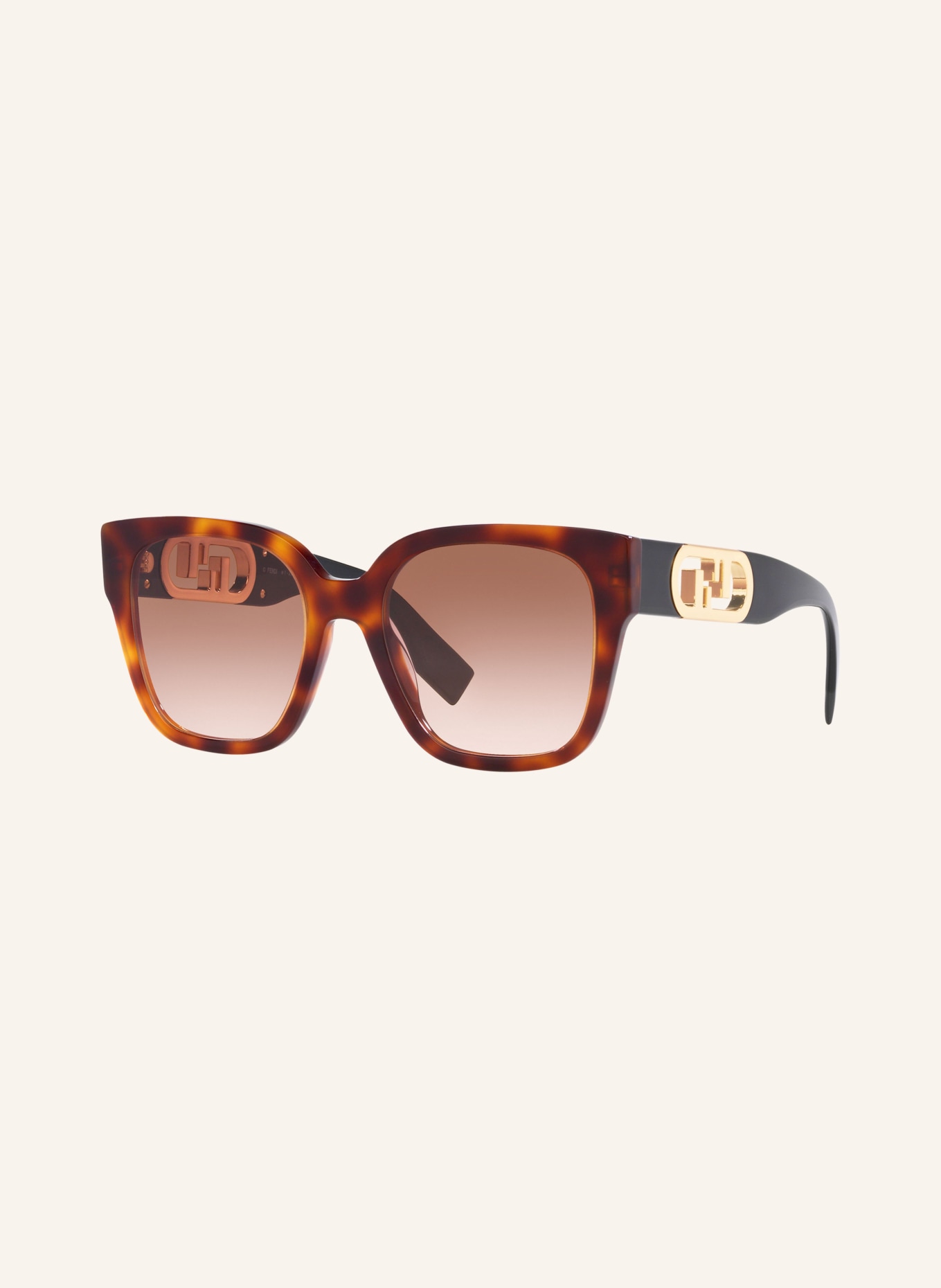 FENDI Sunglasses FN000632, Color: 4410D1 - HAVANA/ BROWN GRADIENT (Image 1)