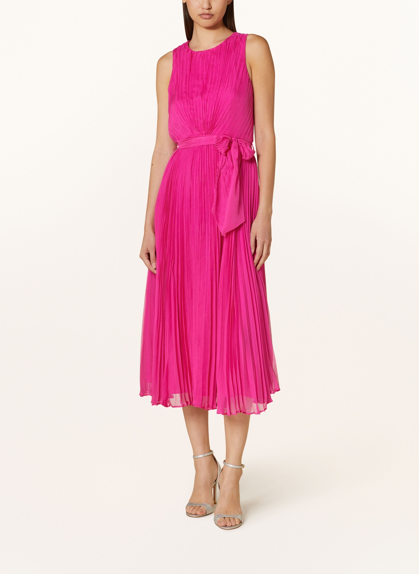 Phase Eight Pleated dress SIMARA, Color: PINK (Image 2)