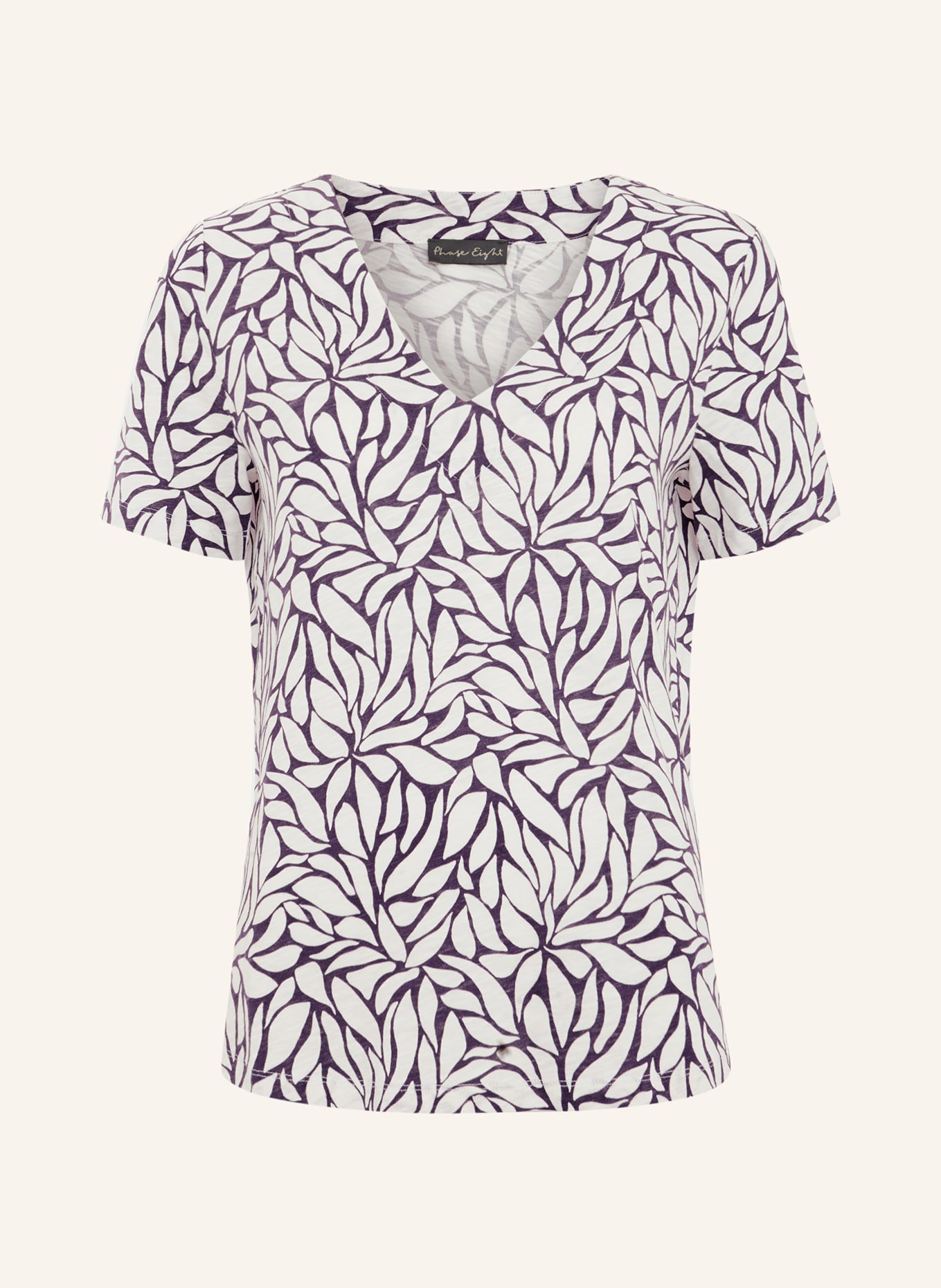 Phase Eight T-shirt ALICE, Kolor: FIOLETOWY/ JASNOFIOLETOWY (Obrazek 1)