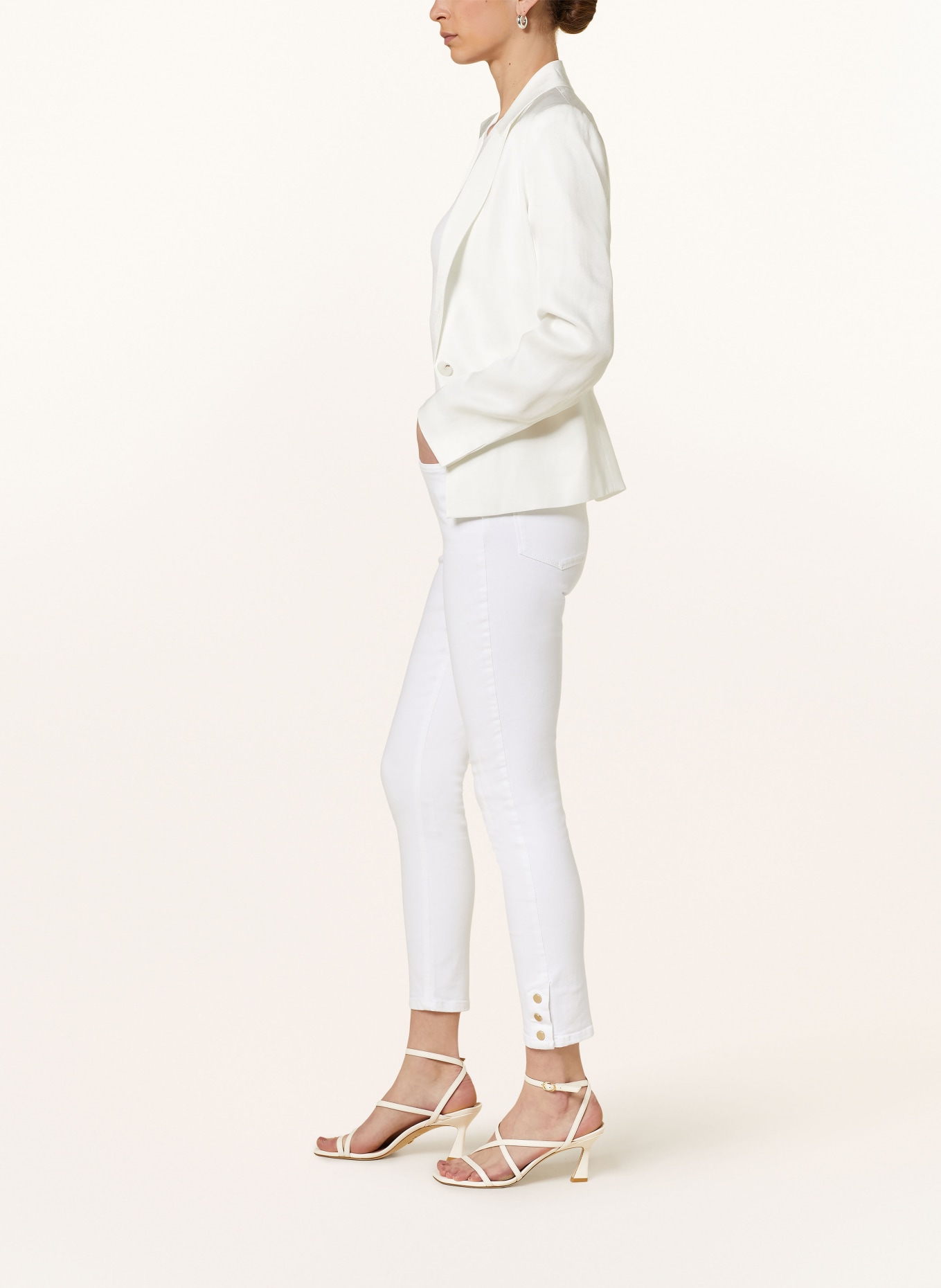 Phase Eight Skinny Jeans JOELLE, Color: 55 White (Image 4)
