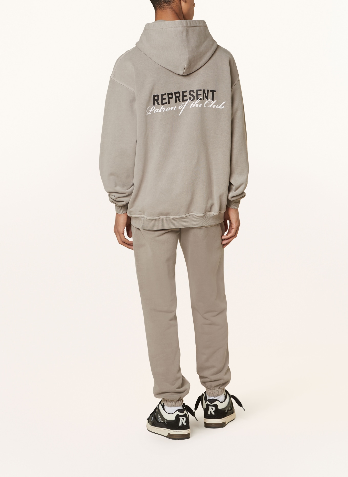 REPRESENT Hoodie PATRON OF THE CLUB, Color: TAUPE (Image 2)