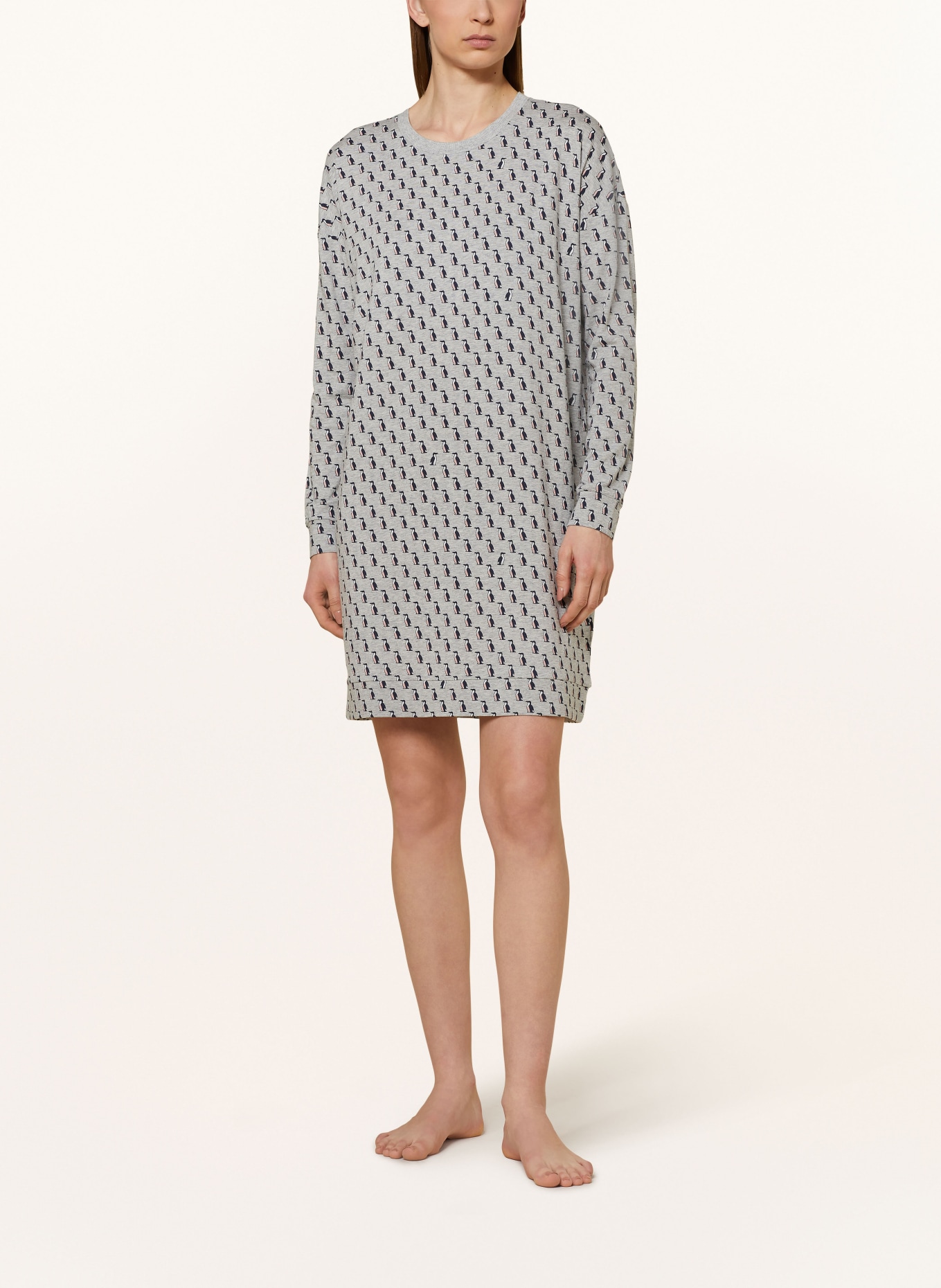 mey Nightgown series PENGUIN FLOCK: GRAY