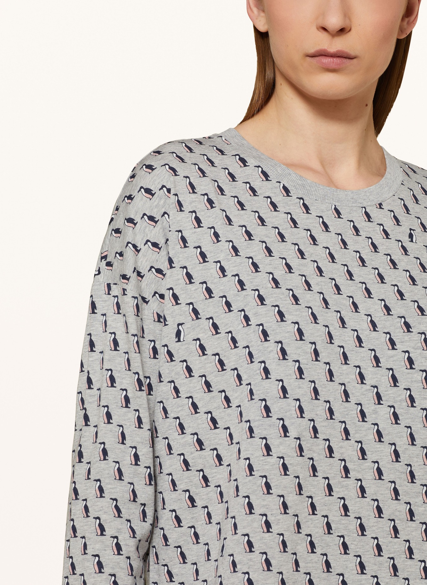 mey Nightgown series PENGUIN FLOCK: GRAY