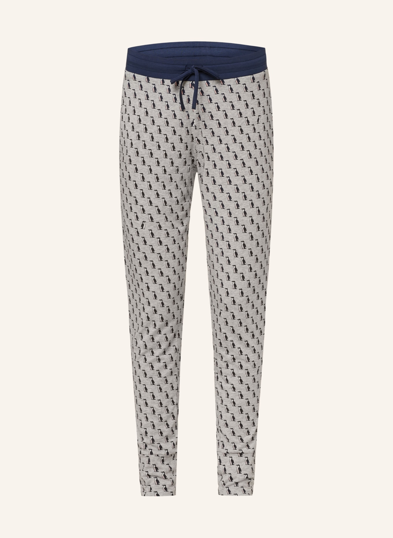mey Schlafhose Serie PENGUIN FLOCK: GRAU