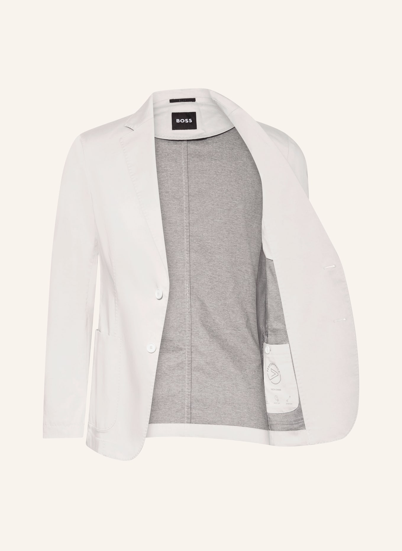 BOSS Suit jacket HANRY slim fit, Color: 131 Open White (Image 4)