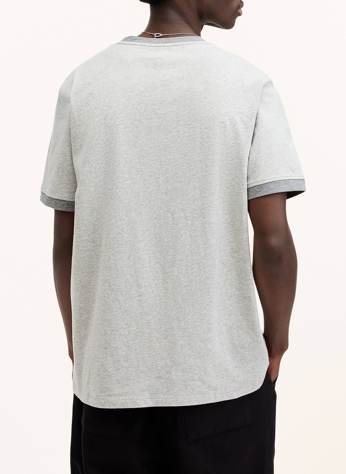 ALLSAINTS T-shirt HARRIS, Color: GRAY (Image 3)