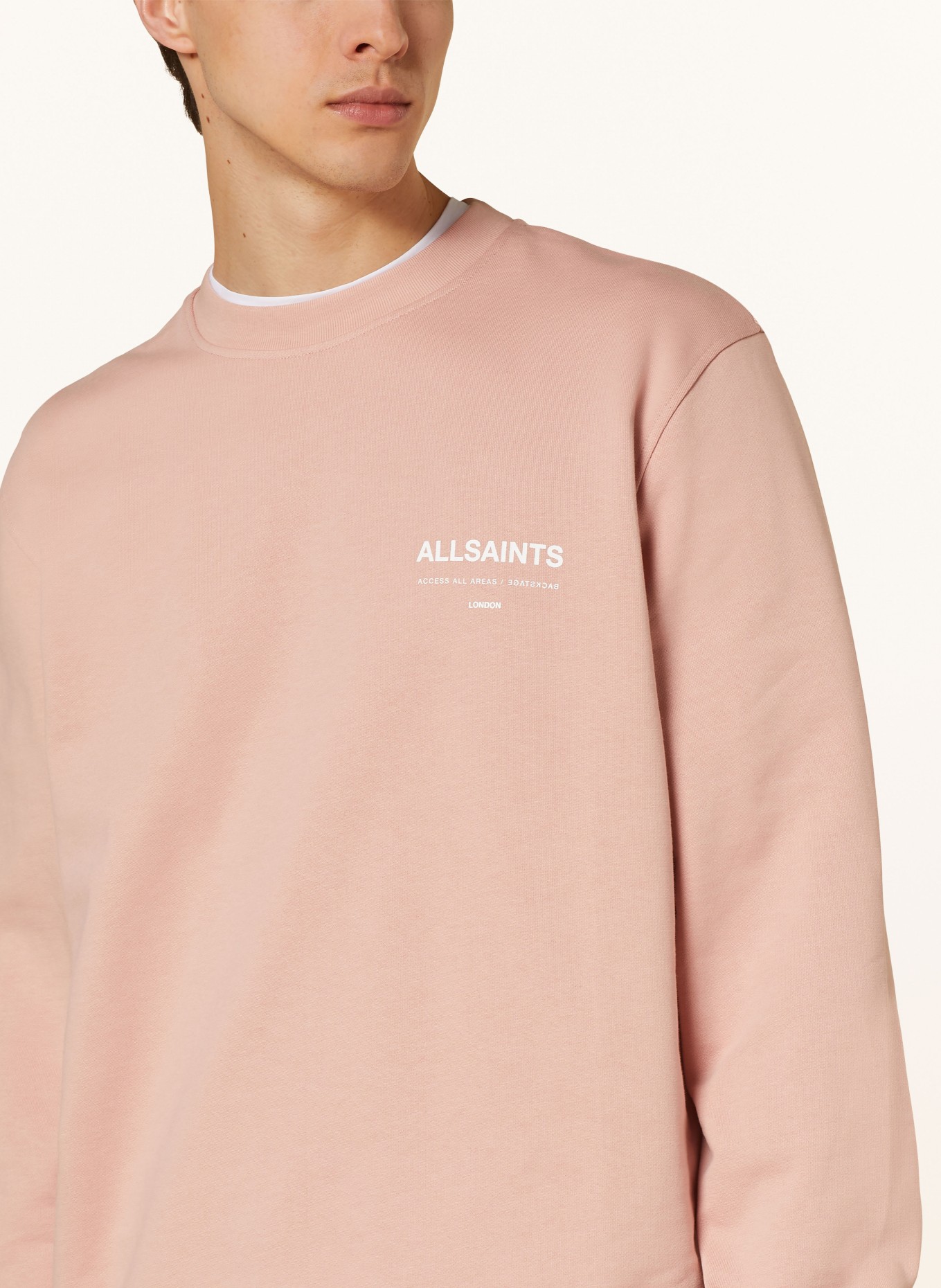 ALLSAINTS Sweatshirt ACCESS, Farbe: ROSÉ (Bild 4)