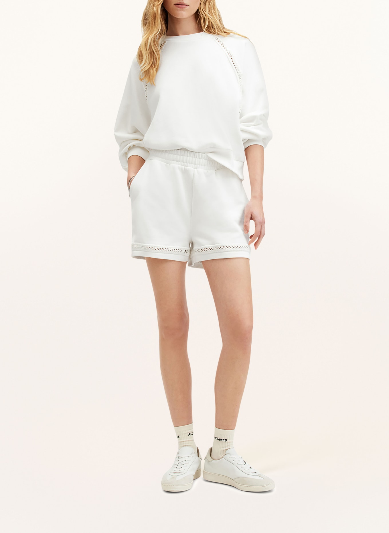 ALLSAINTS Sweatshirt EWELINA, Color: WHITE (Image 2)