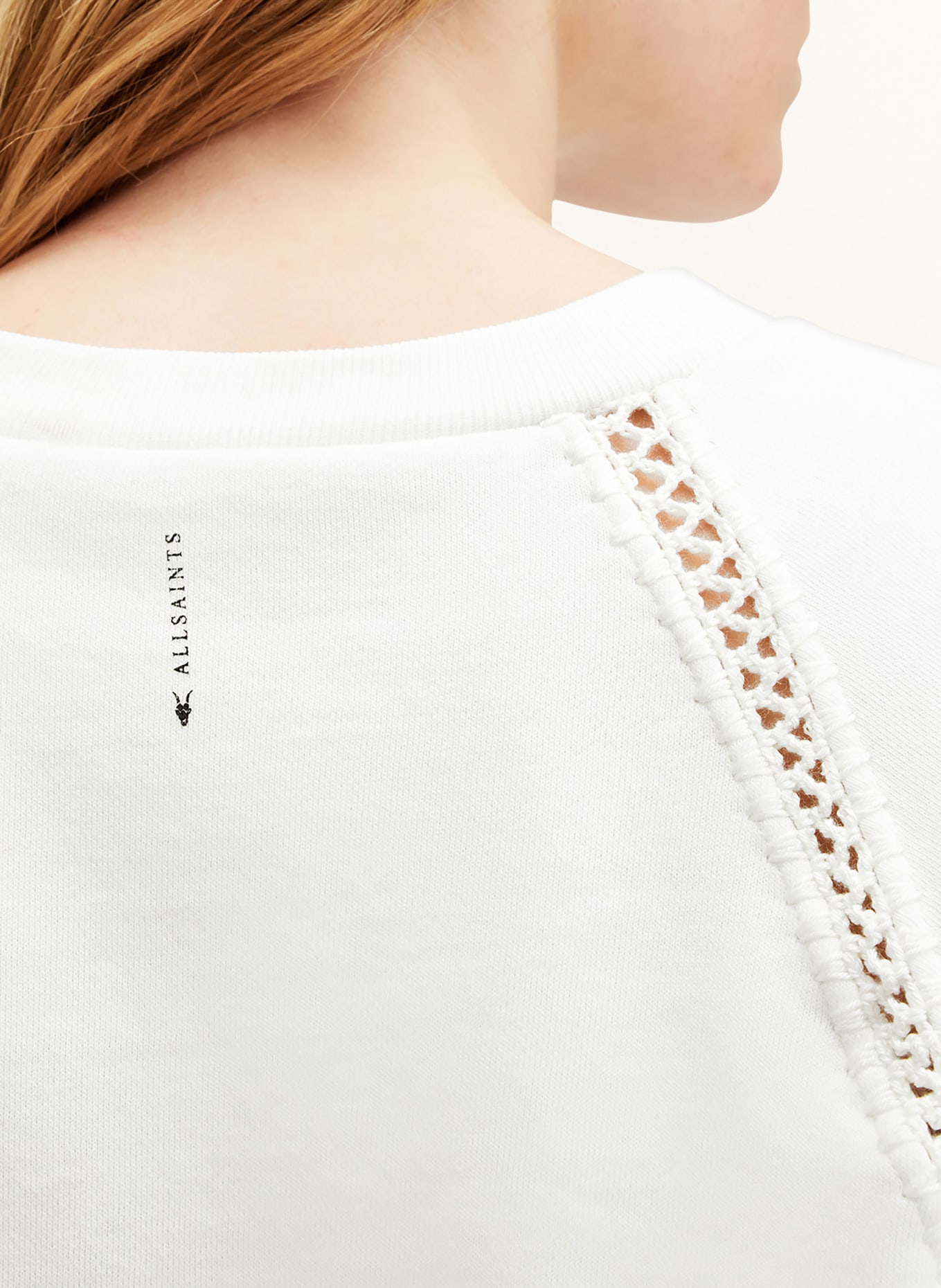 ALLSAINTS Sweatshirt EWELINA, Color: WHITE (Image 4)