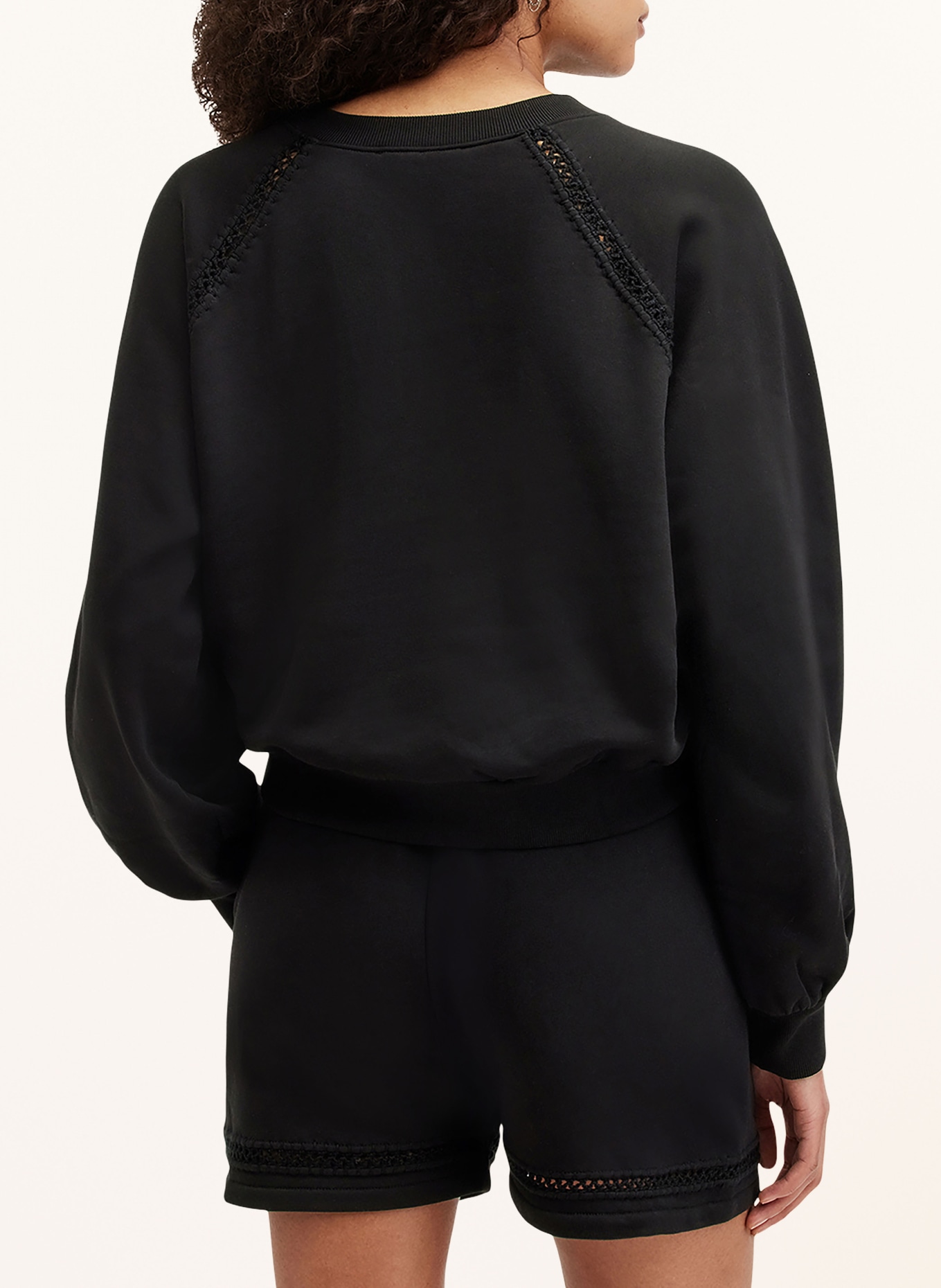 ALLSAINTS Sweatshirt EWELINA, Farbe: SCHWARZ (Bild 3)