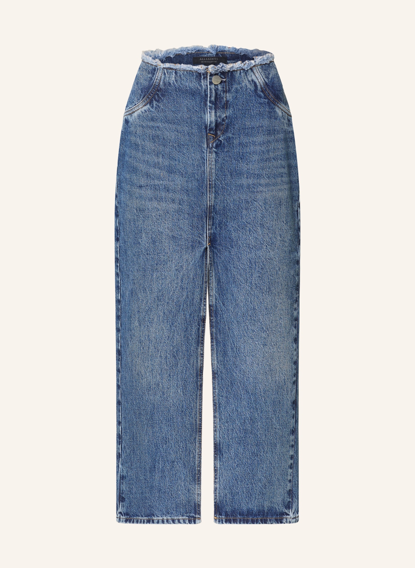 ALLSAINTS Spódnica jeansowa CYRA, Kolor: 2846 Mid Indigo (Obrazek 1)