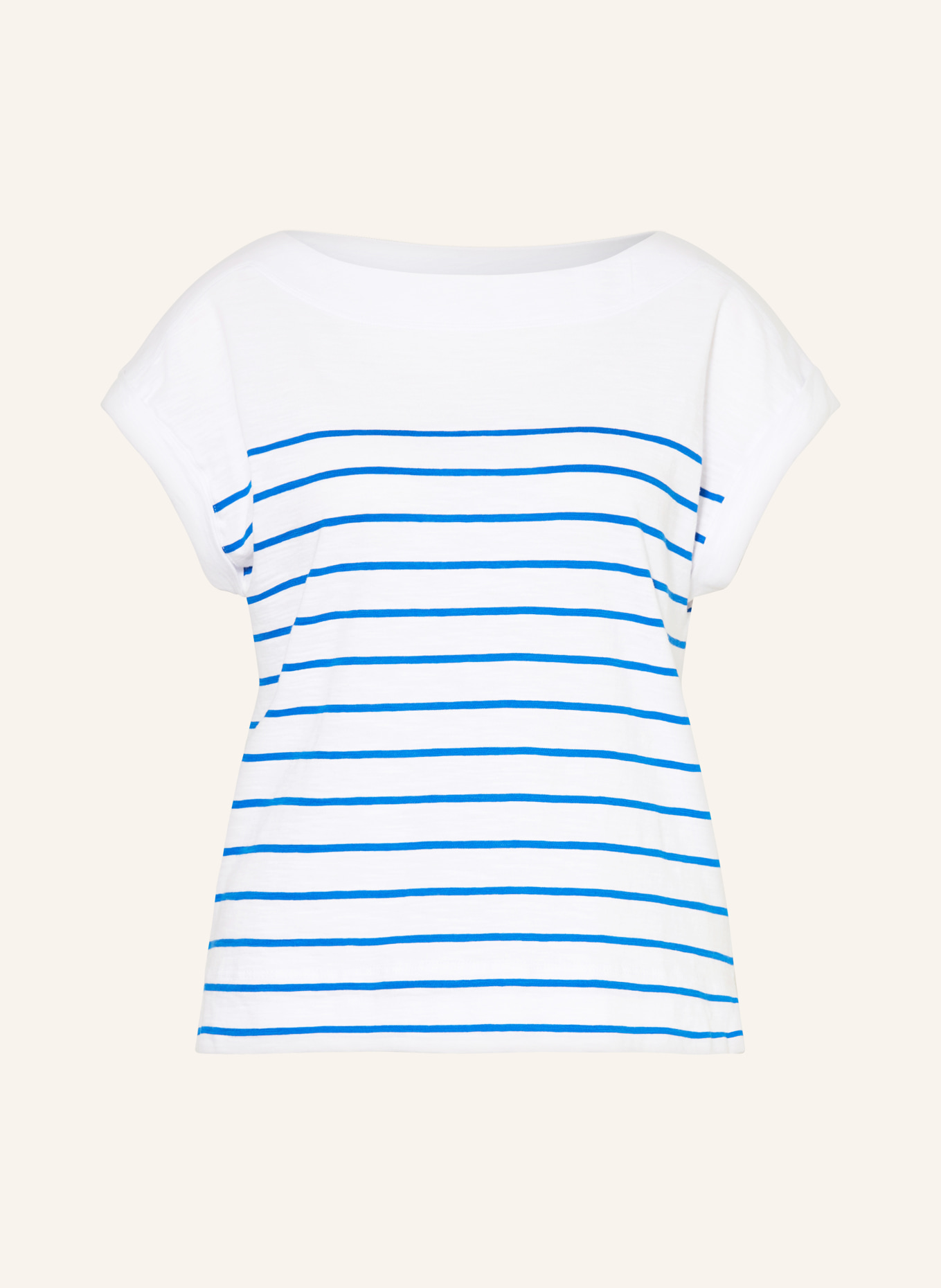 HOBBS T-shirt ALYCIA, Color: WHITE/ BLUE (Image 1)