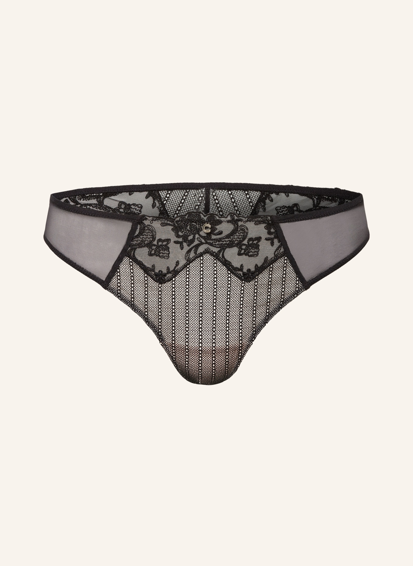 CHANTELLE Stringi CABARET SAUVAGE: CZARNY