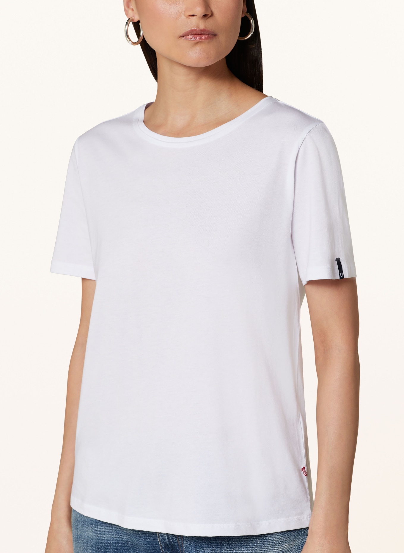 TRUE RELIGION T-shirt, Color: WHITE (Image 4)