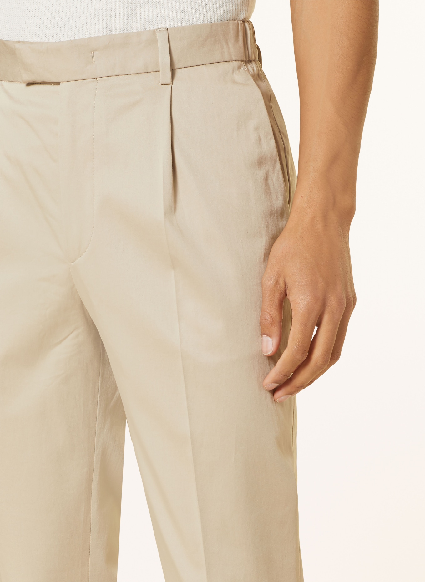 JOOP! Suit trousers BIRD slim fit, Color: 270 Light Beige                270 (Image 6)