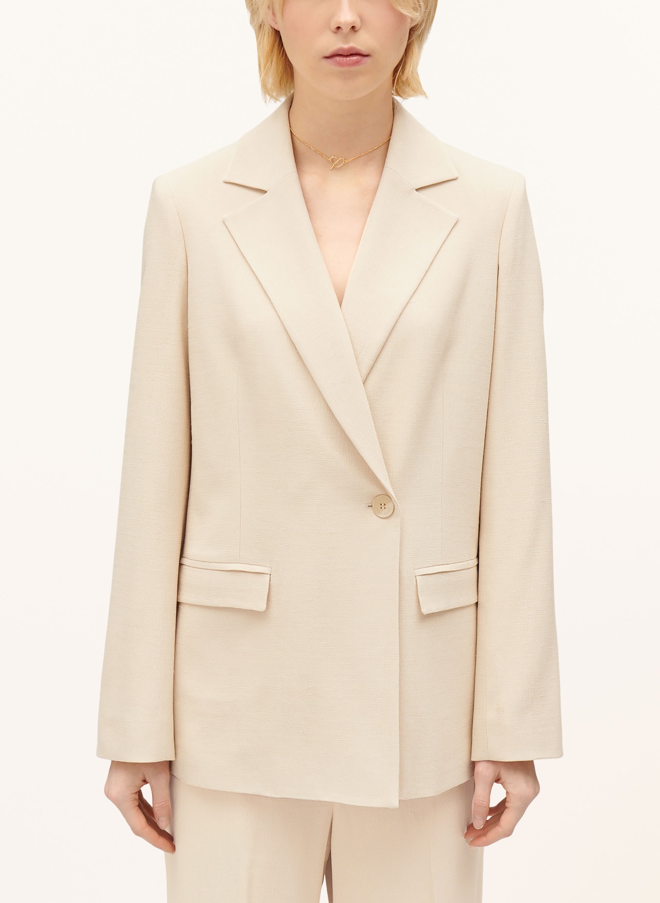 CLAUDIE PIERLOT Blazer, Farbe: BEIGE (Bild 4)