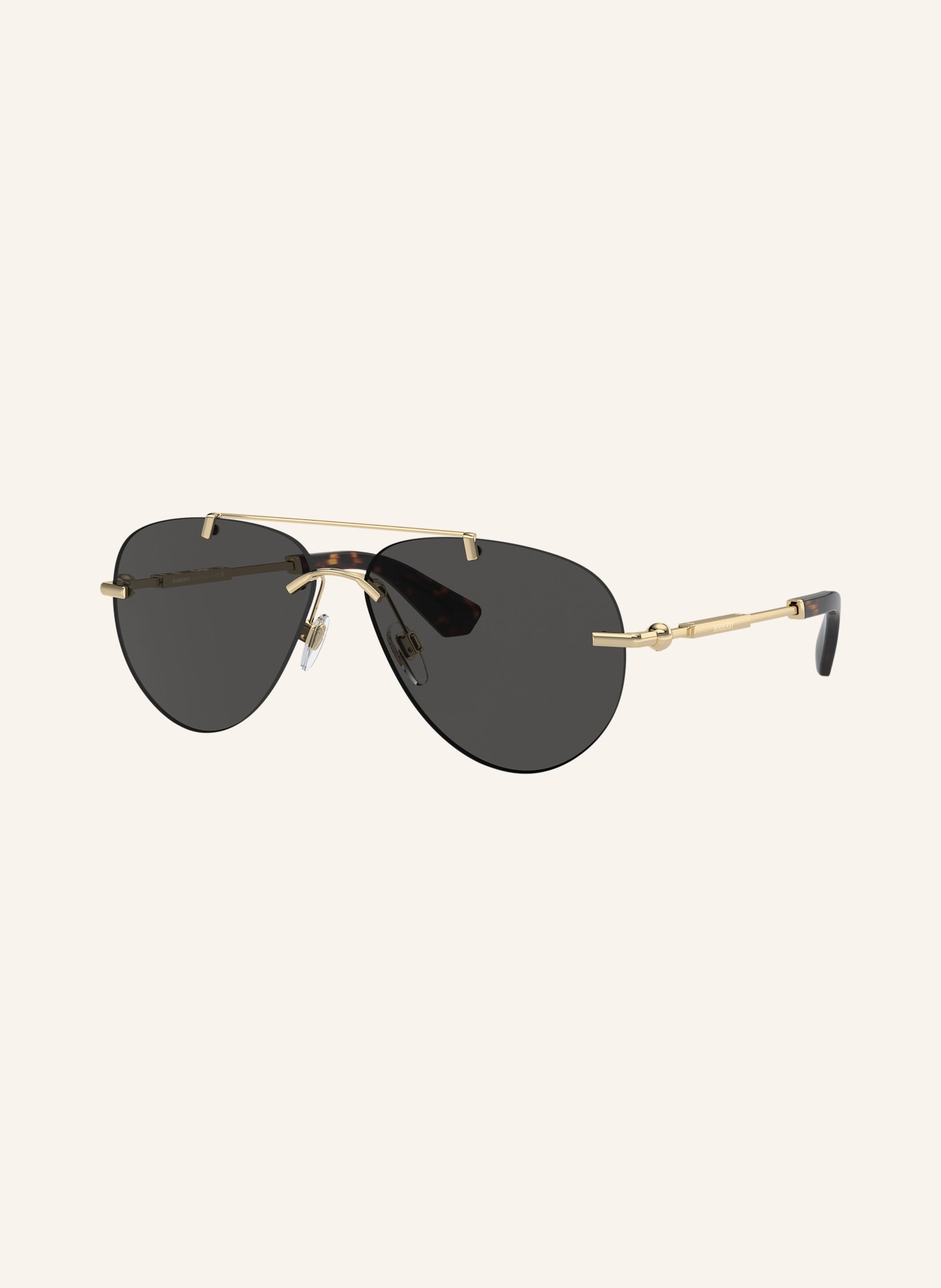 BURBERRY Sunglasses BE3151, Color: 110987 GOLD/ GRAY (Image 1)