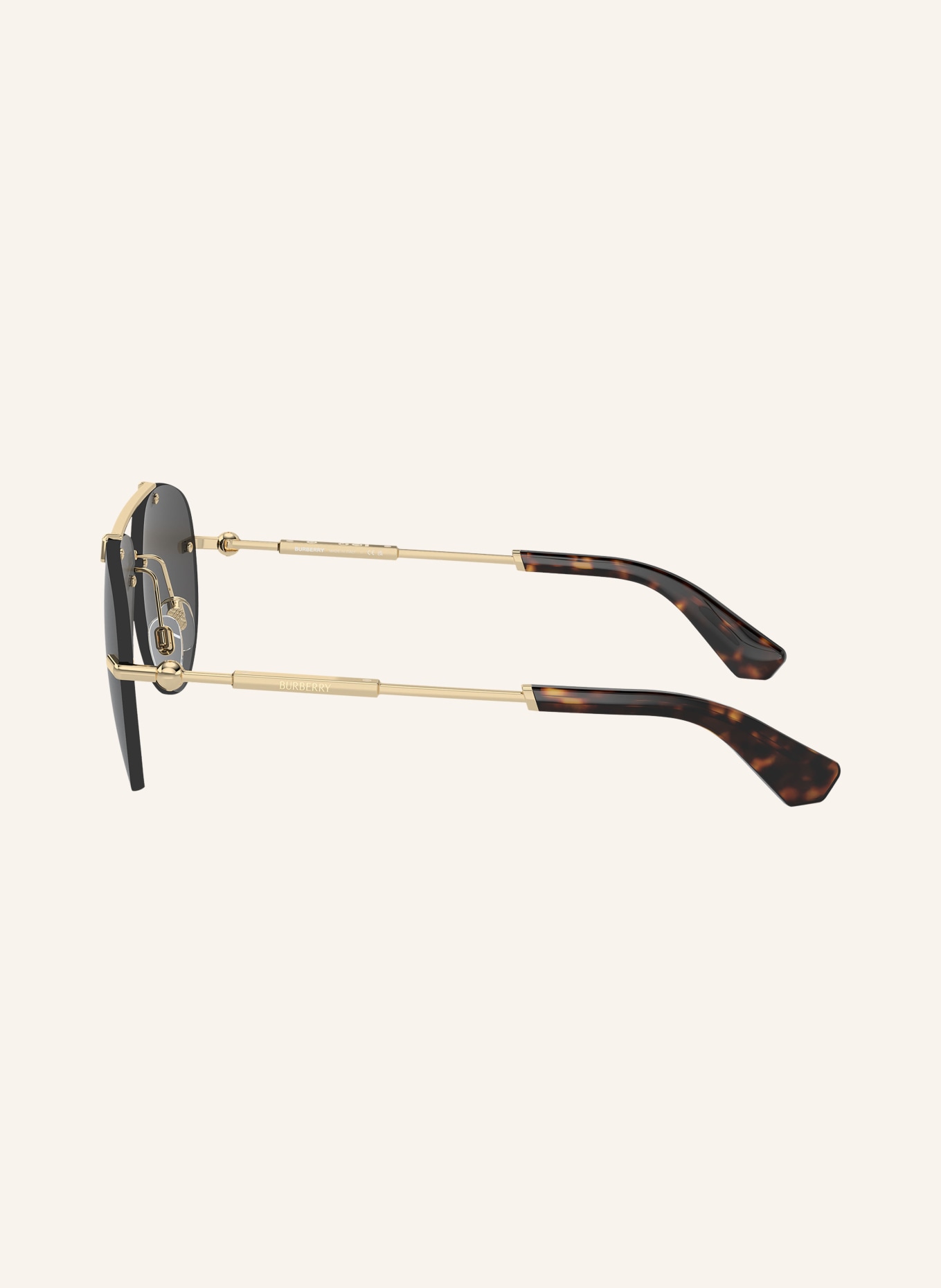 BURBERRY Sunglasses BE3151, Color: 110987 GOLD/ GRAY (Image 3)