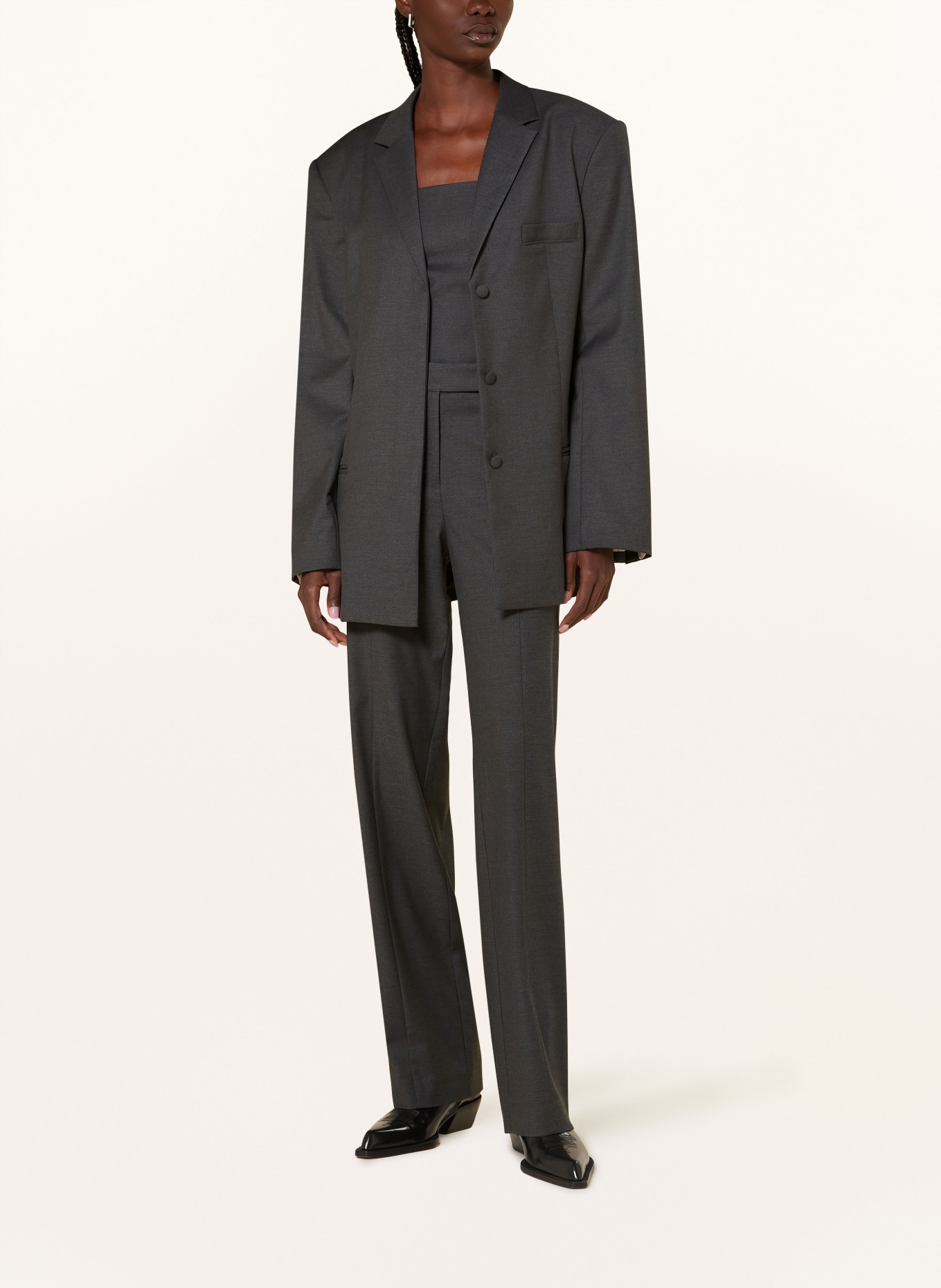 REMAIN Trousers, Color: DARK GRAY (Image 2)