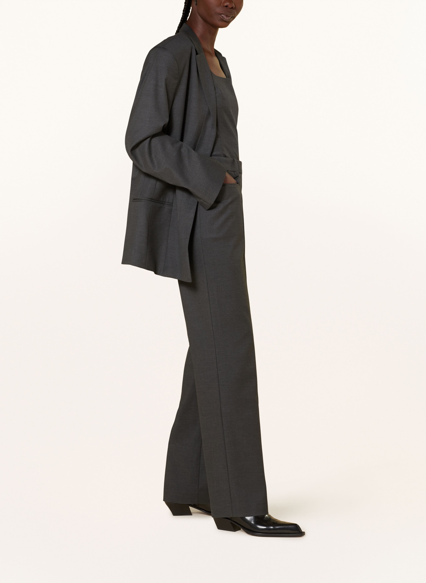 REMAIN Trousers, Color: DARK GRAY (Image 4)