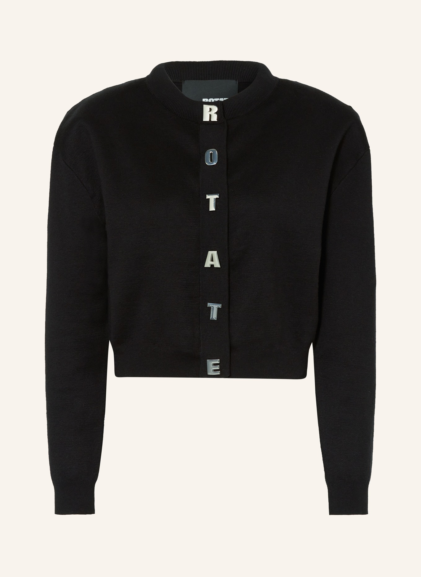 ROTATE Cropped cardigan