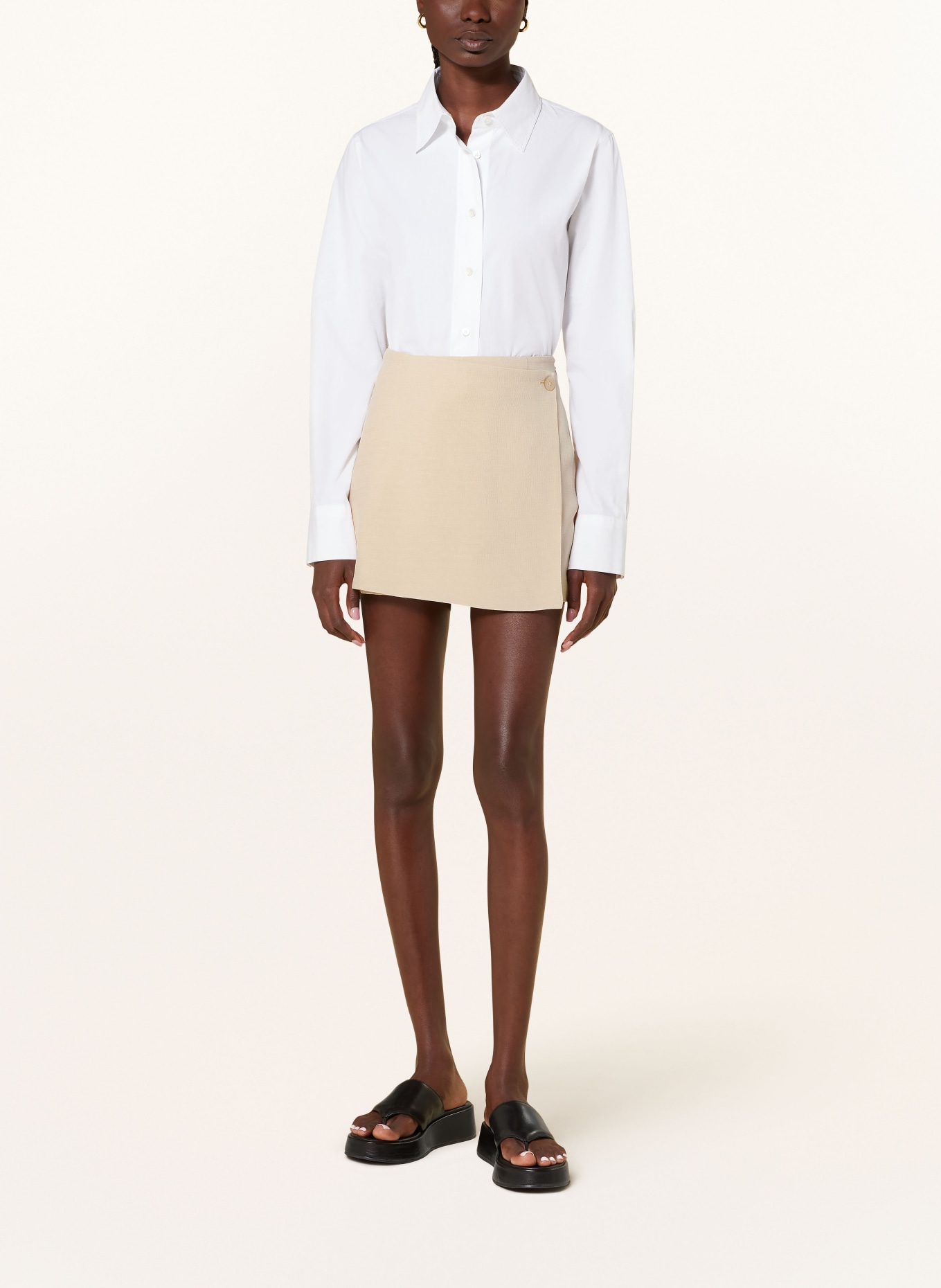 CLAUDIE PIERLOT Skort, Farbe: BEIGE (Bild 2)