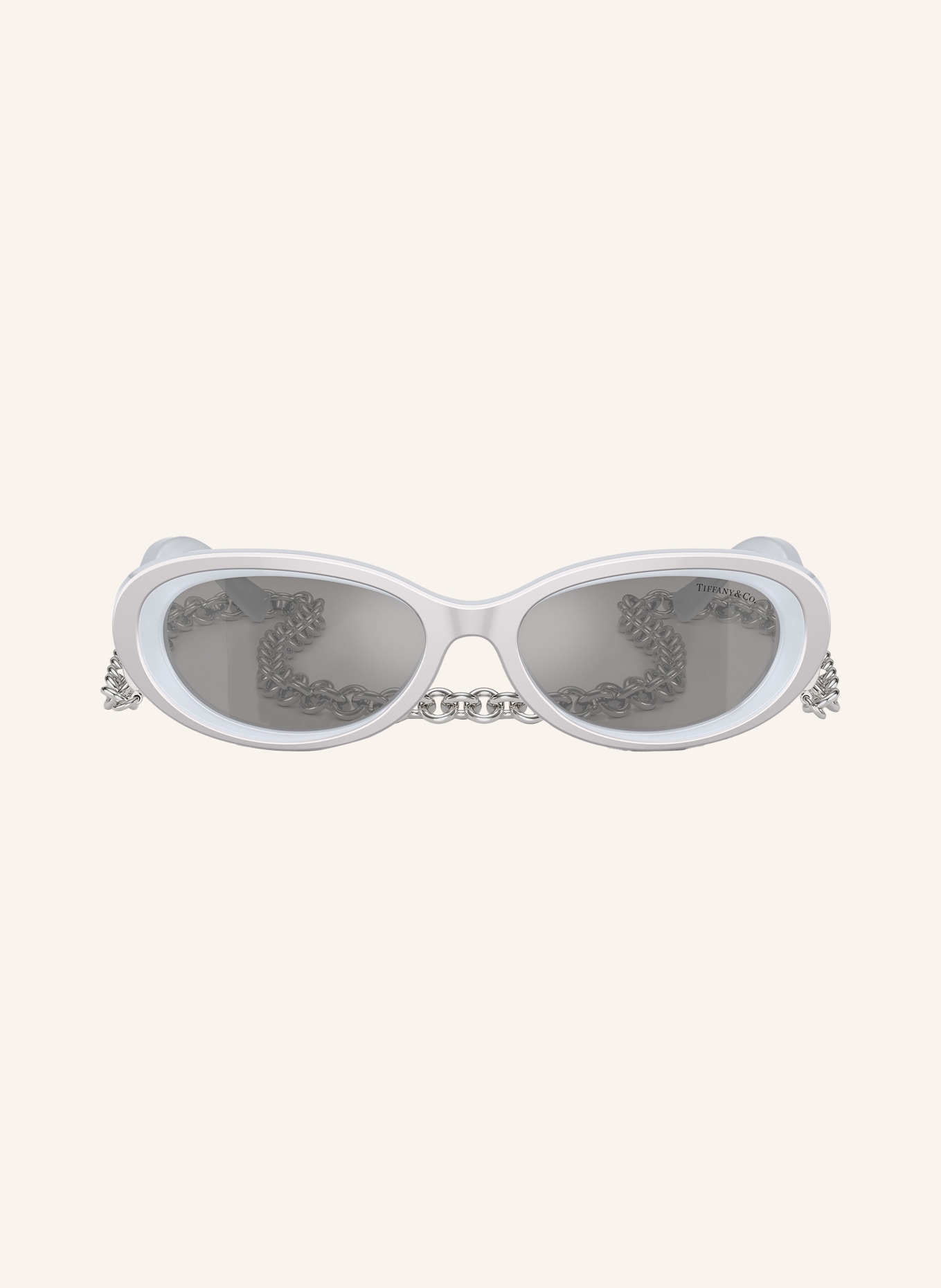 TIFFANY & Co. Sunglasses TF4221, Color: 84106G - SILVER/ GRAY (Image 2)